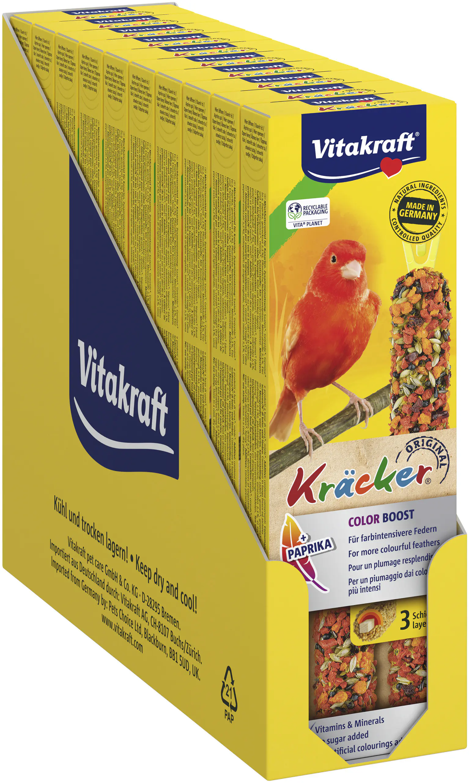 Vitakraft Kräcker® Color Boost 2 Stück / 54 g