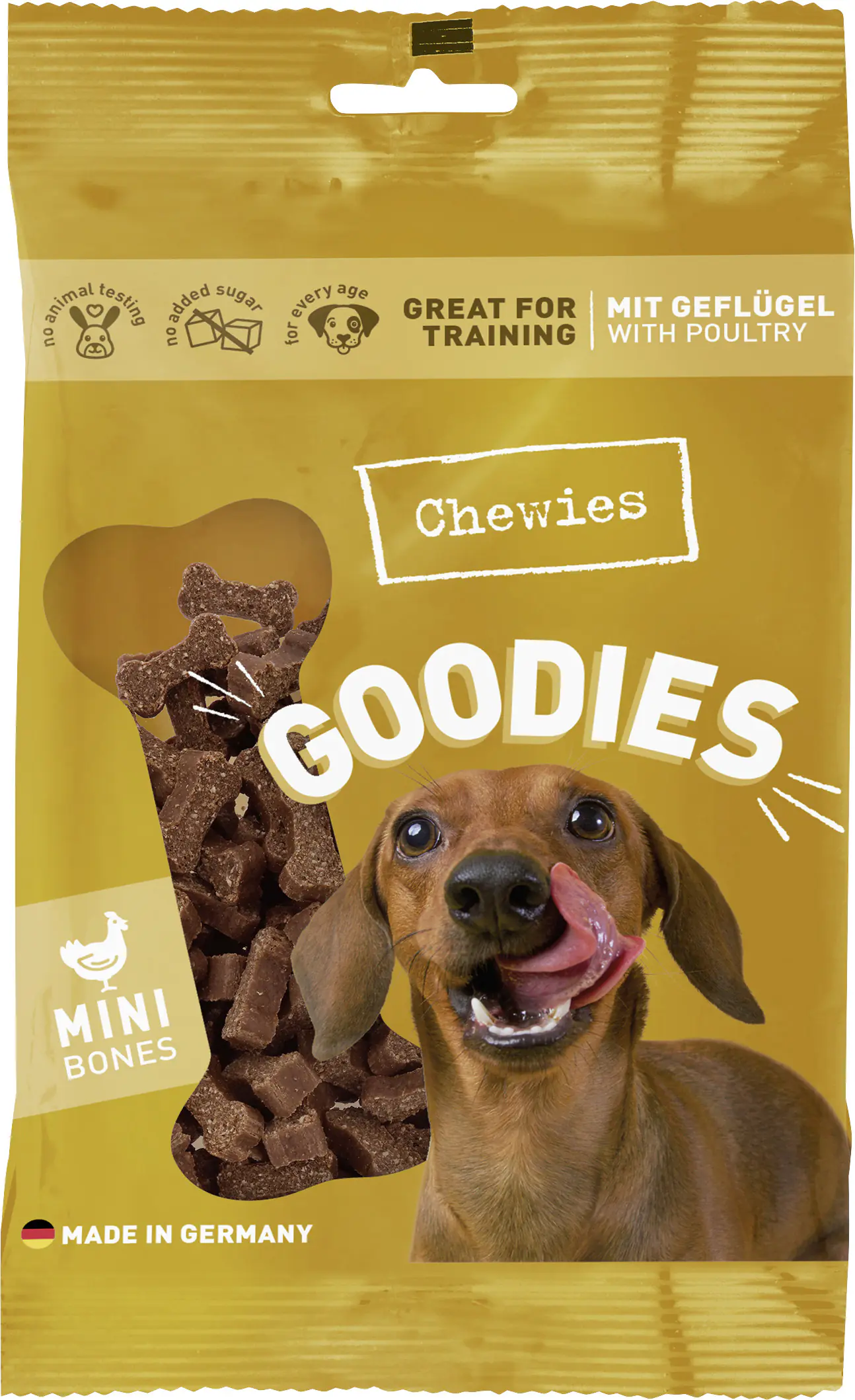 Chewies Mini Geflügel 125g