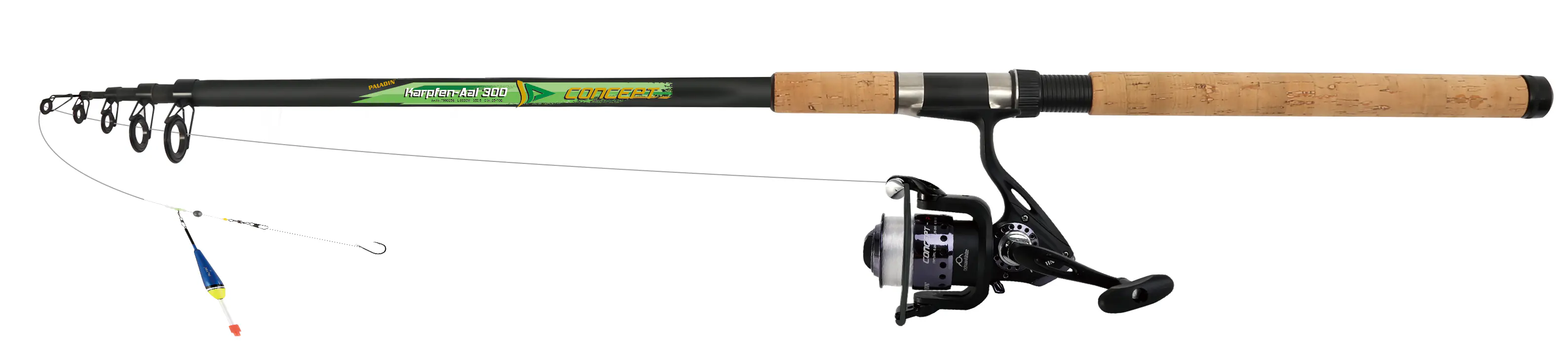 Paladin Angelset Combo Concept Karpfen/Aal 300 cm