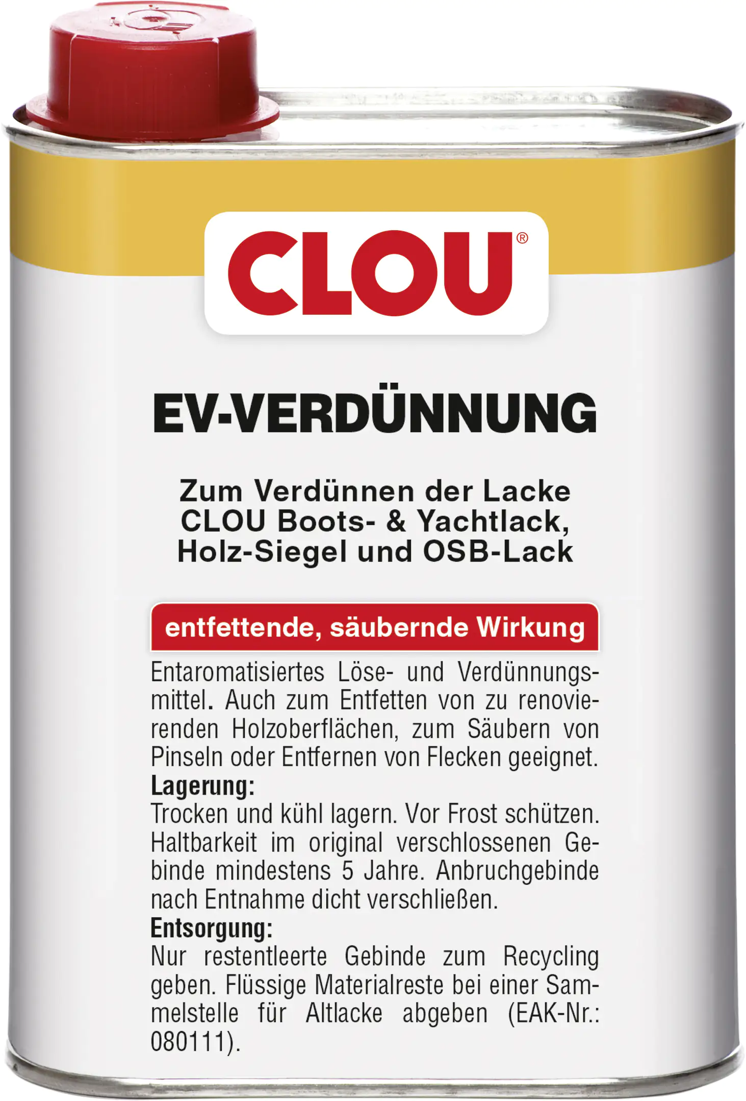 Clou EV Verdünnung 250 ml