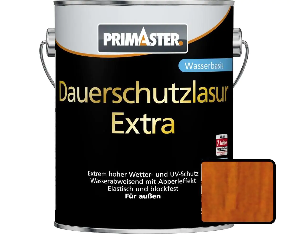 Primaster Dauerschutzlasur Extra 750 ml teak Primaster Dauerschutzlasur Extra 750 ml teak