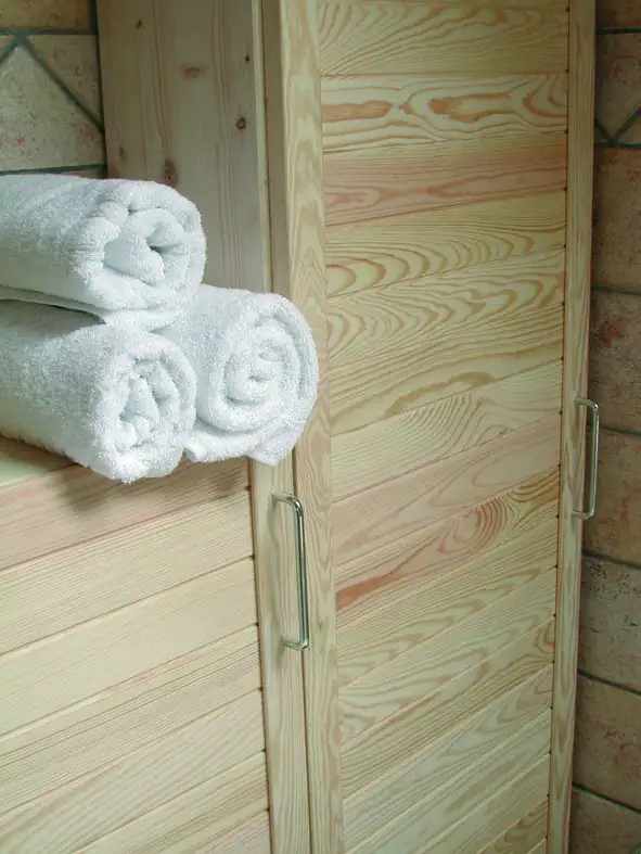 Lamellen- und Möbeltüren 199,5 x 59,4 x 2,0 cm, Kiefer massiv