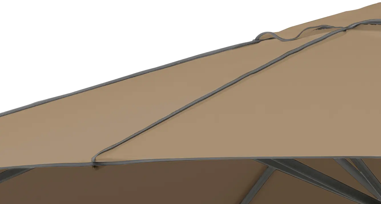 Schneider Sonnenschirm Adria mocca, Ø 300 cm Schneider Sonnenschirm Adria mocca, Ø 300 cm