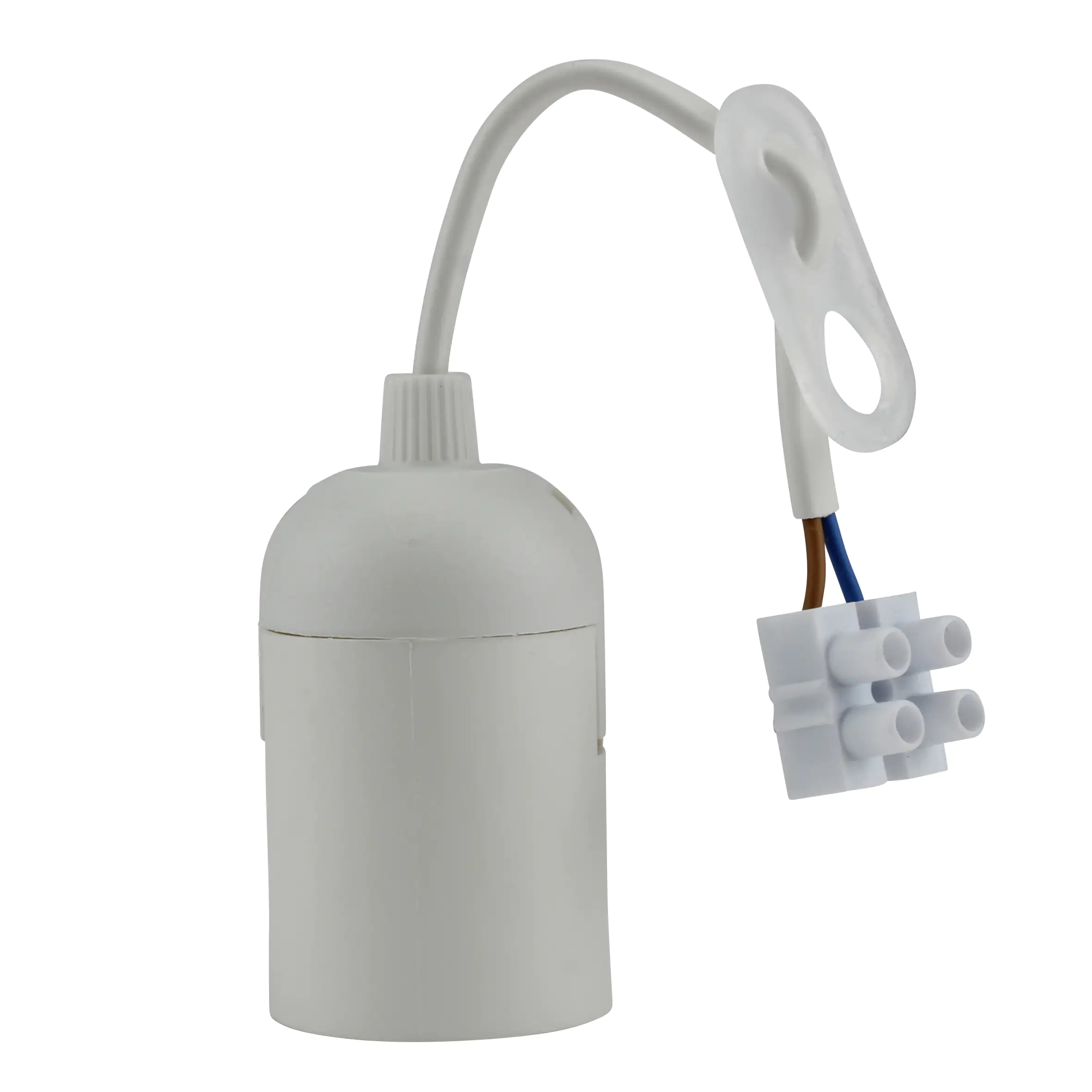 Renovier-Fassung E 27, weiß