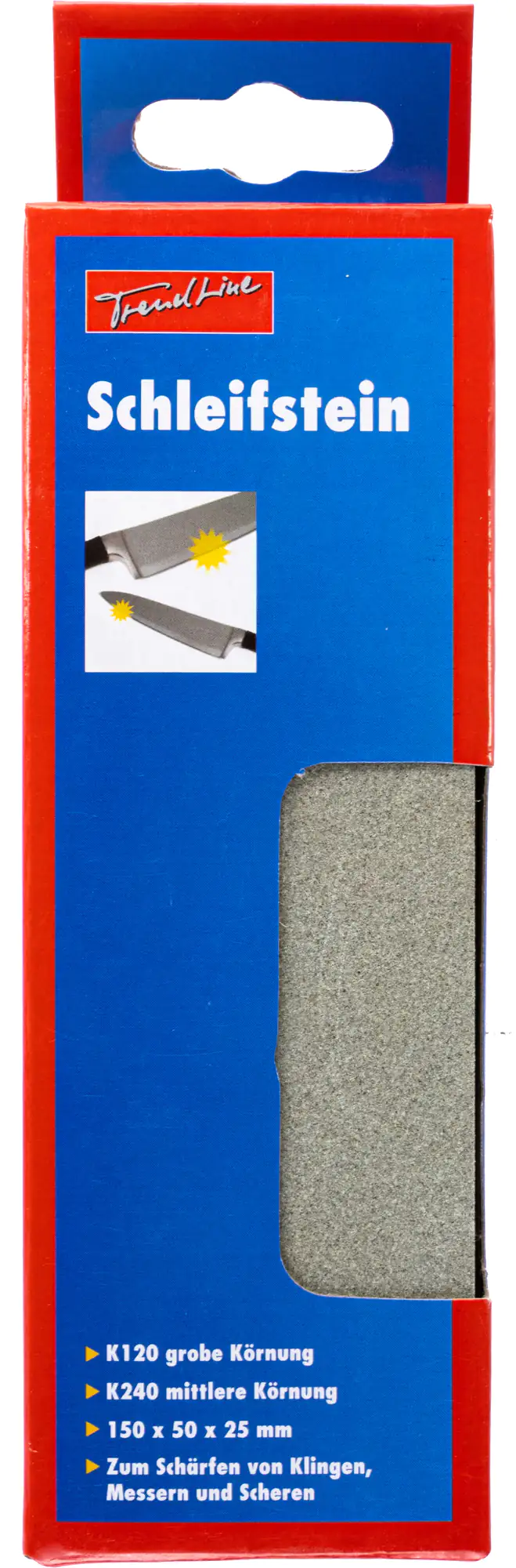 TrendLine Schleifstein 150 x 50 x 25 mm K120 K240