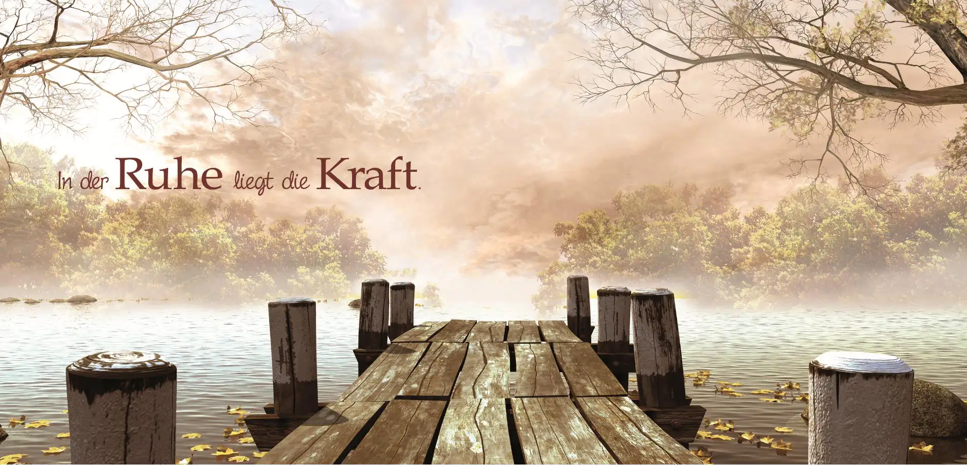 4251050587430 Deco-Block Bild - In der Ruhe 60 x 29 cm