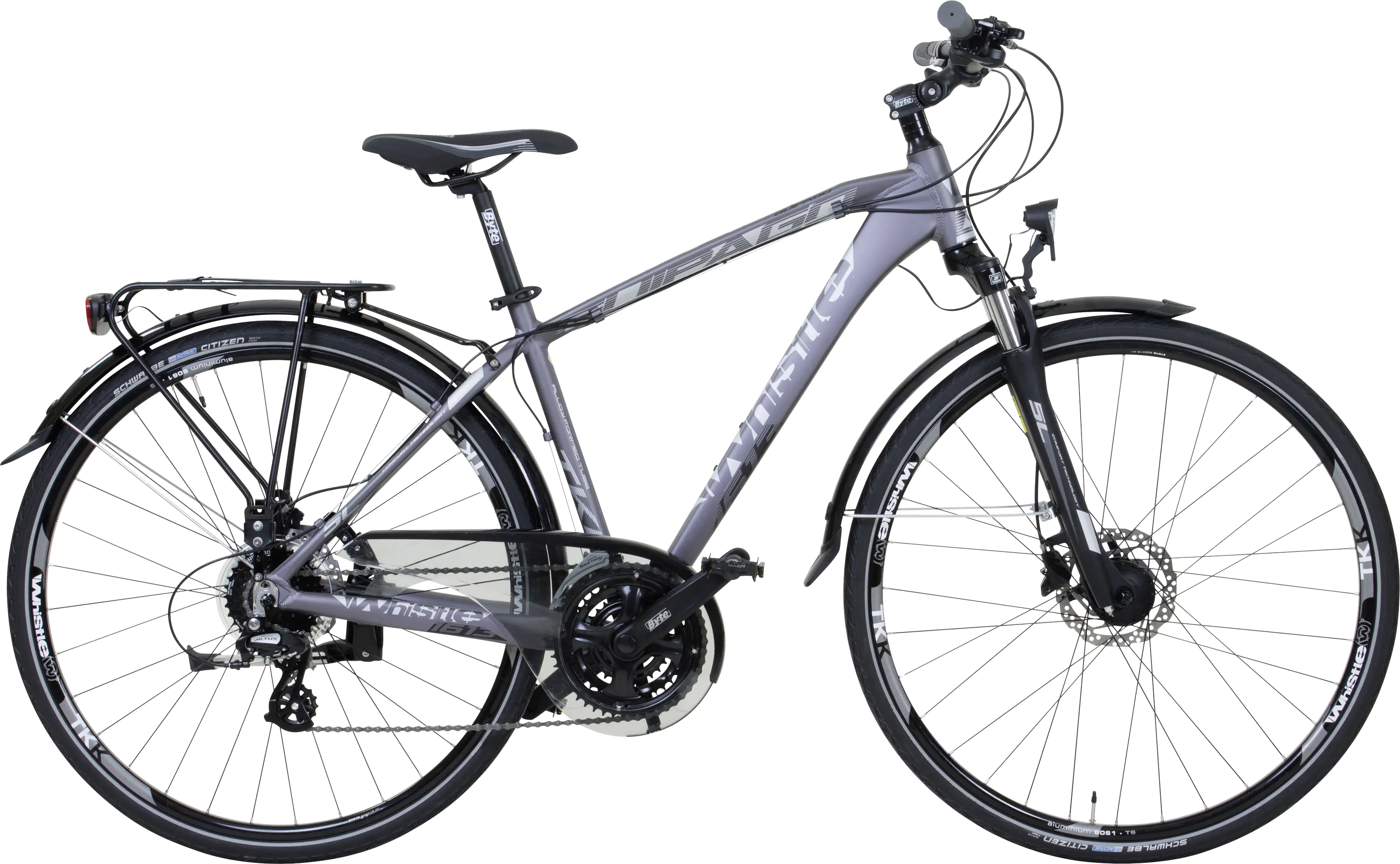 Whistle Trekkingrad Guipago 2050 Herren 28 Zoll RH 49cm 24-Gang grau