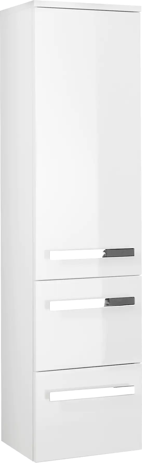 Pelipal Midischrank Fokus 4005 Lack polarweiß Hochglanz, Breite 30 cm