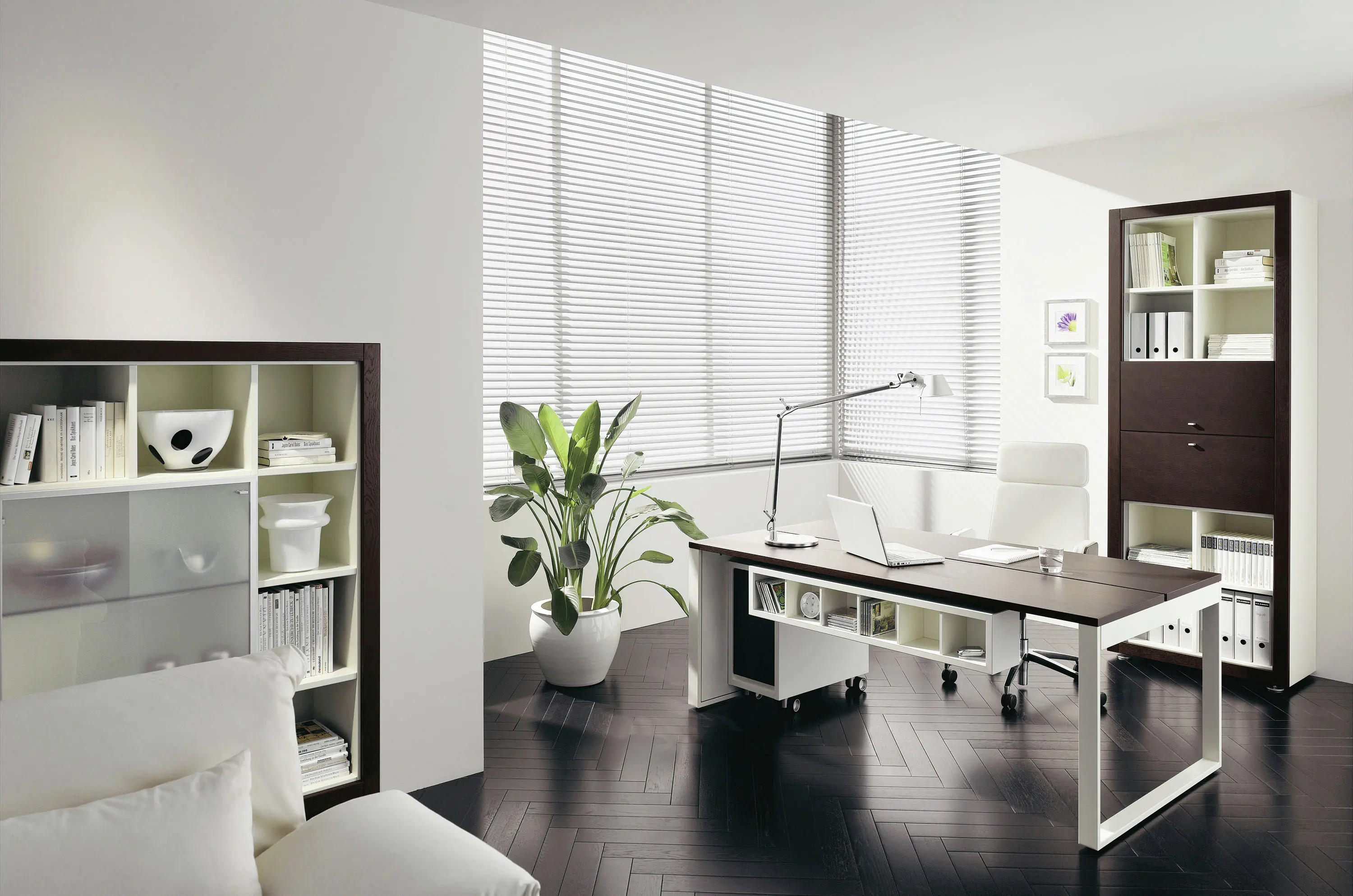 Gardinia Alu Jalousie weiß, 40 x 175 cm