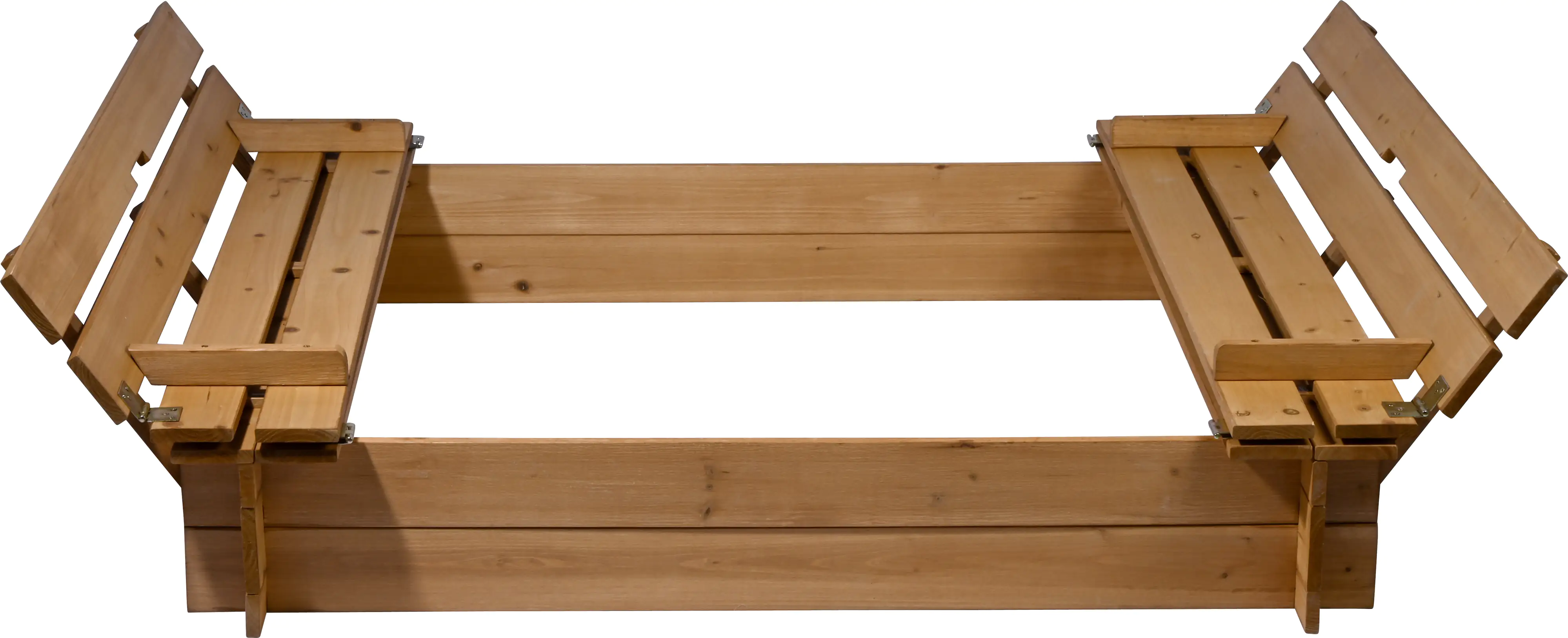 Dobar Sandkasten mit Sitzbänken und Deckel 118 x 118 x 20 cm Dobar Sandkasten mit Sitzbänken und Deckel 118 x 118 x 20 cm