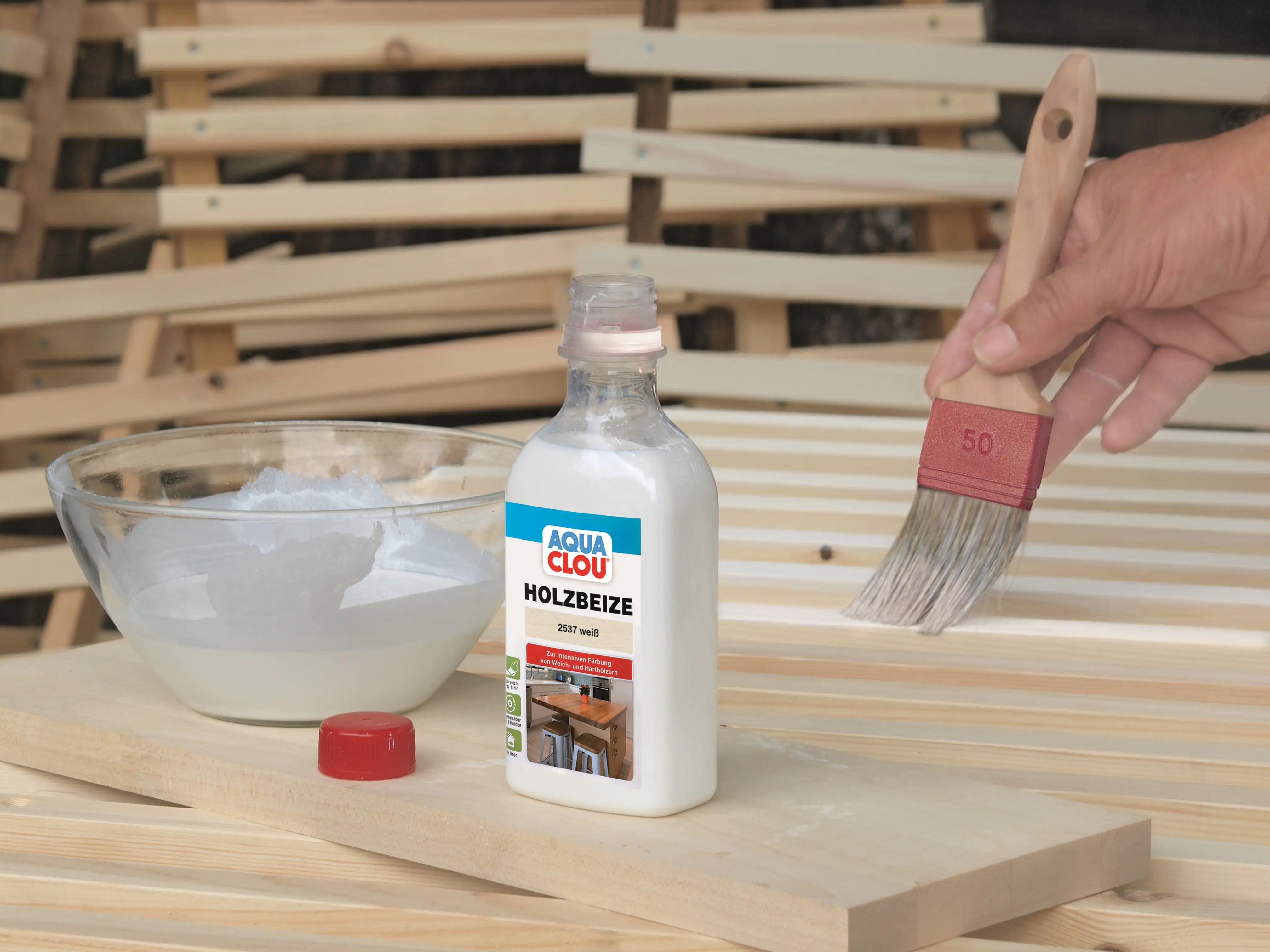 Aqua Clou Holzbeize 250 ml buche