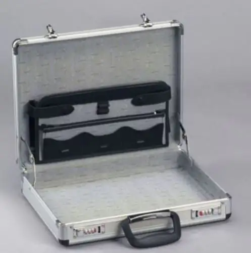 Allit Aktenkoffer Alu Profi Case 16 silber mit Zahlenschloss Allit Aktenkoffer Alu Profi Case 16 silber mit Zahlenschloss