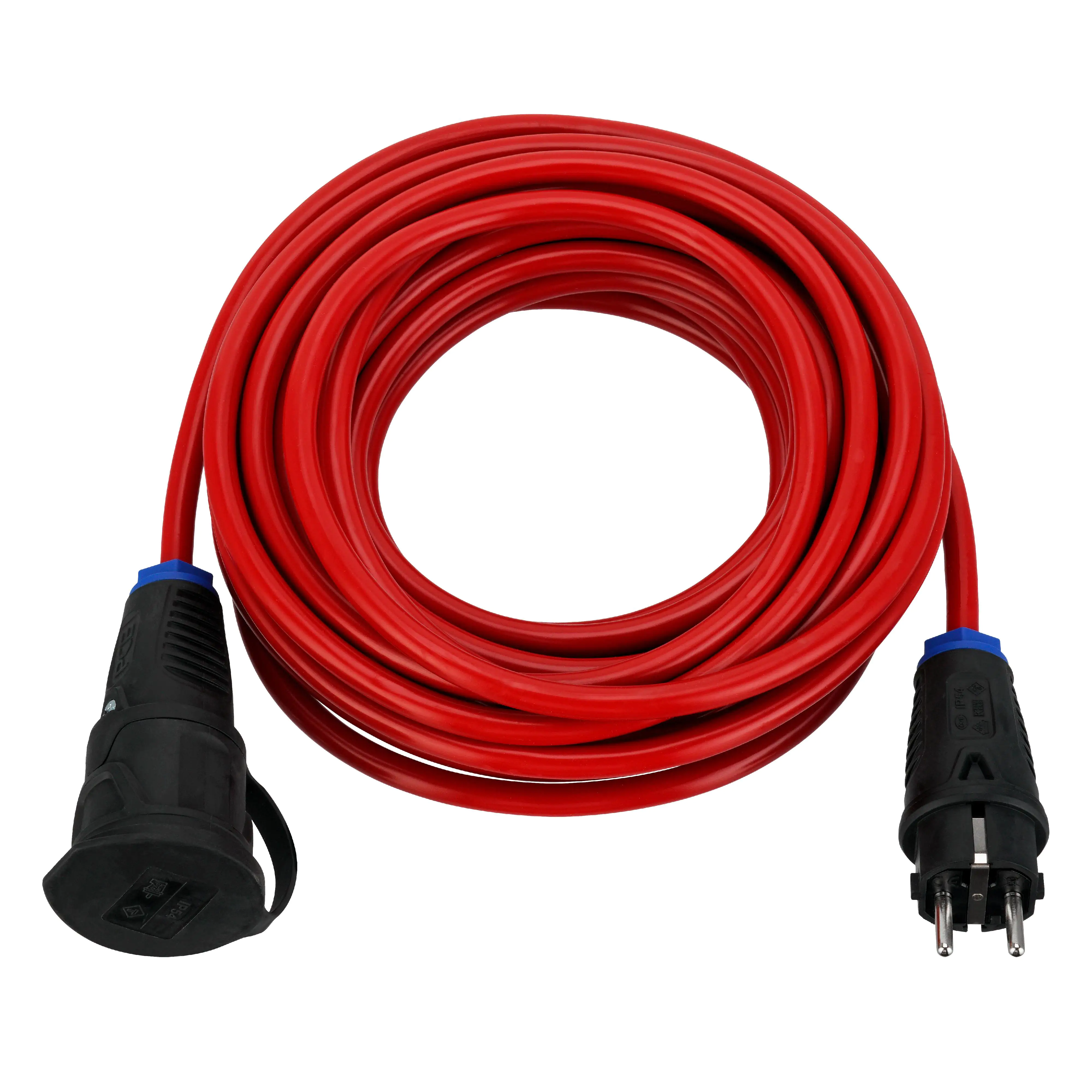 Brennenstuhl Verlängerungskabel Außen 10 Meter AT-NO7V3V3-F3G1,5, orange