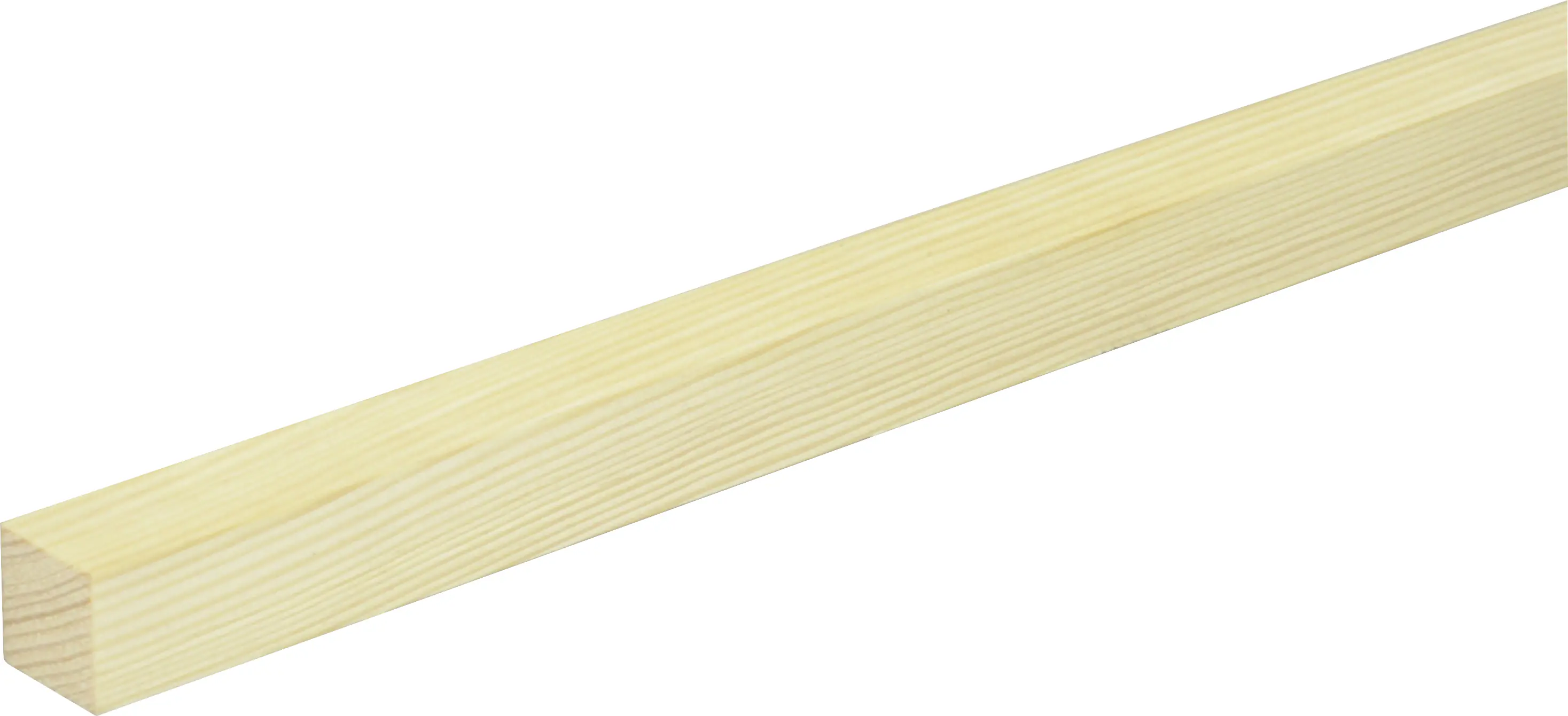 FN Neuhofer Flachleiste 100 cm 20 x 20 mm Fichte/Kiefer