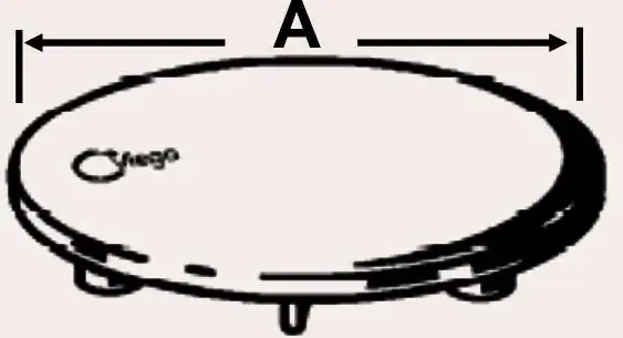 Viega Abdeckplatte Tempoplex Ø 115 mm