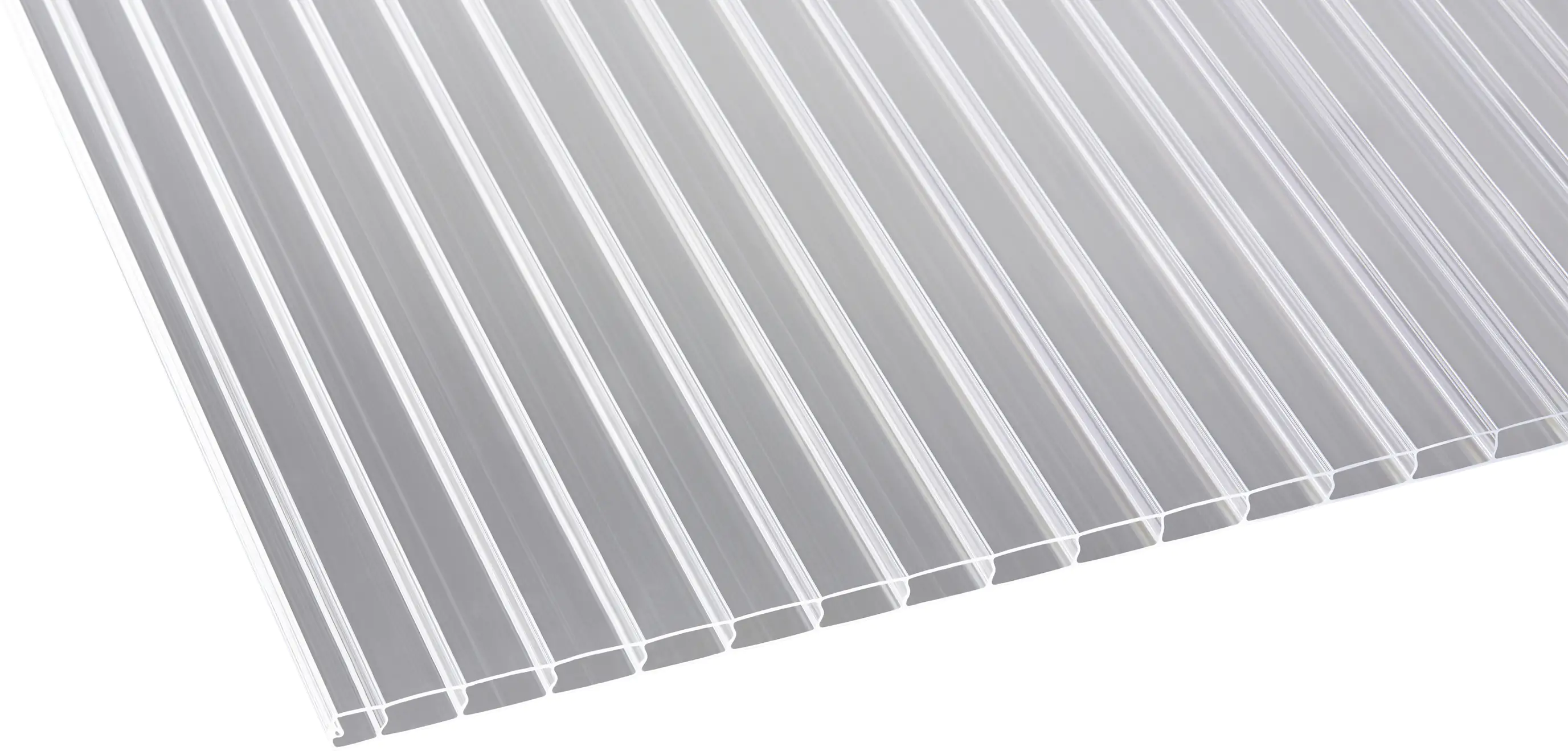 Gutta Polycarbonat-Doppelstegplatte Dual Estetics 300 x 98 cm 16 mm klar Gutta Polycarbonat-Doppelstegplatte Dual Estetics 300 x 98 cm 16 mm klar