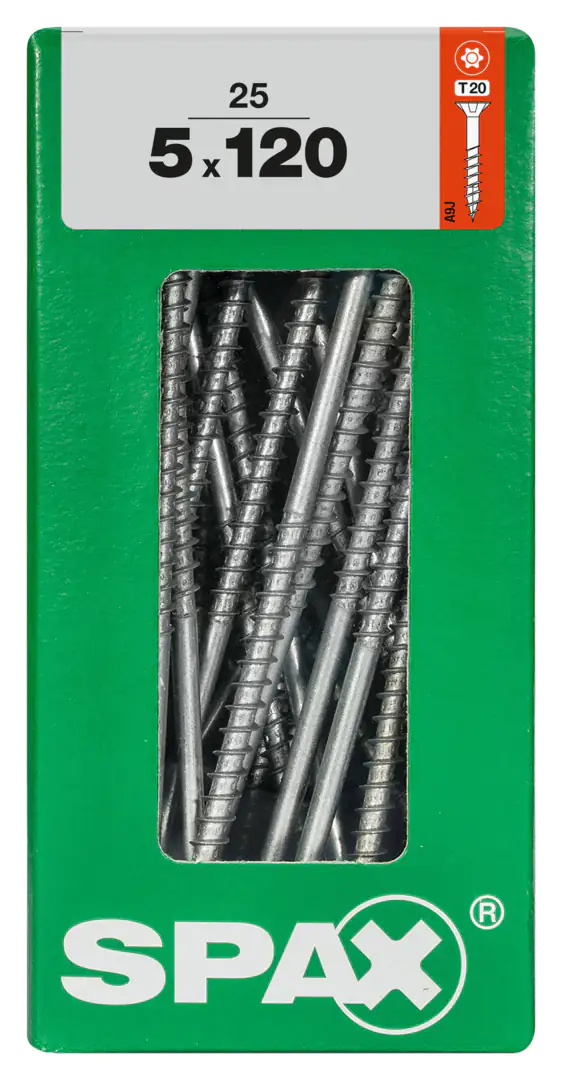 Spax Universalschrauben 5.0 x 120 mm TX 20 - 25 Stk.