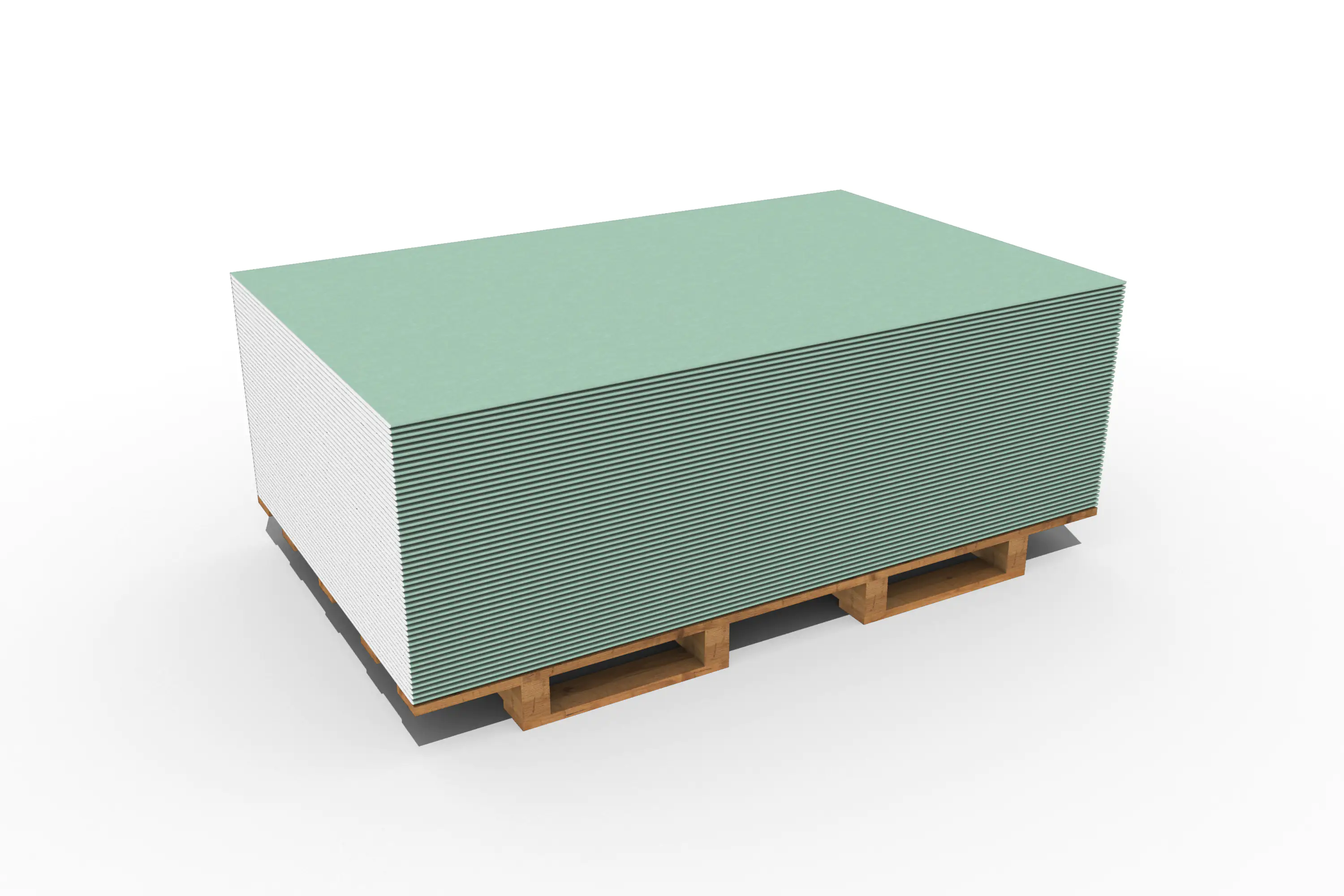 4003982327017 Knauf Gipskarton-Bauplatte GKBI 200 x 125 cm 12,5 mm 50 St. Palettenabnahme