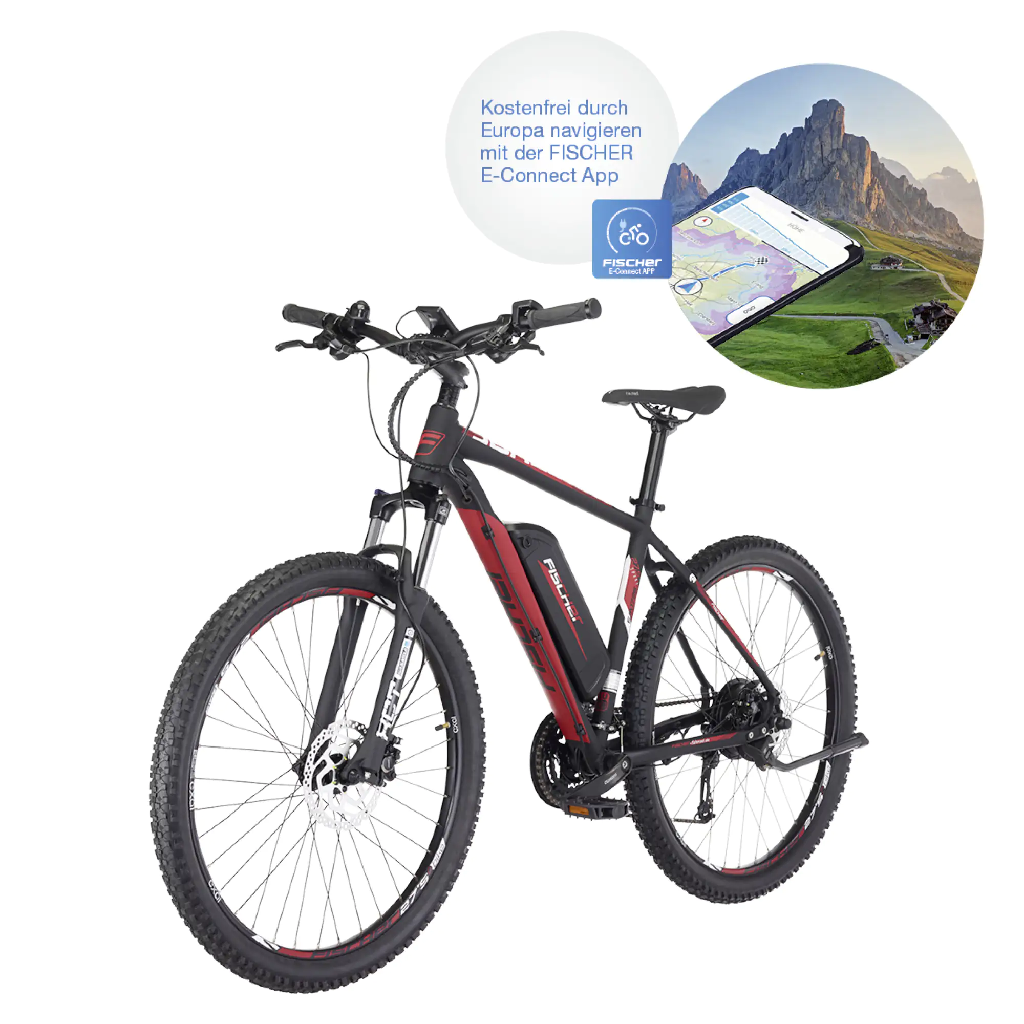 Fischer E-Bike MTB Montis EM 1726 27,5 Zoll 10-Gang 557 Wh schwarz 62508 Fischer E-Bike MTB Montis EM 1726 27,5 Zoll 10-Gang 557 Wh schwarz 62508