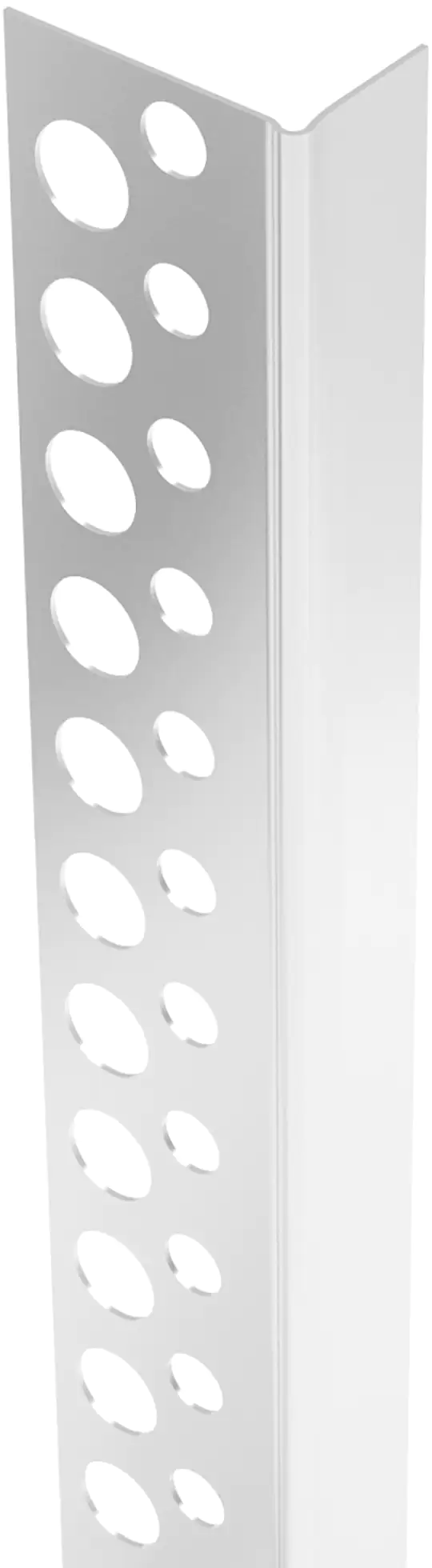 Baukom Abschlussprofil Aluminium, 2,5 m lang, 1mm