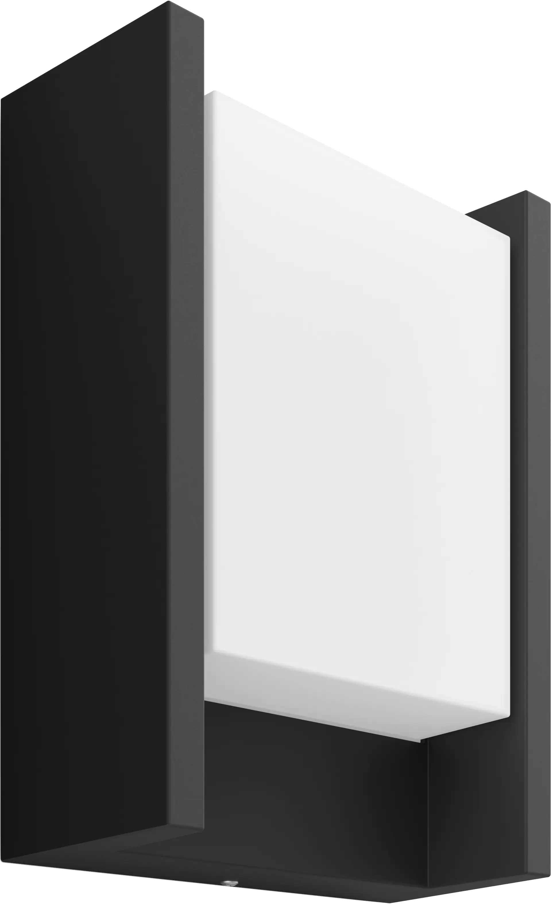 Philips Hue LED Außen-Wandleuchte White Fuzo schwarz warmweiß Philips Hue LED Außen-Wandleuchte White Fuzo schwarz warmweiß