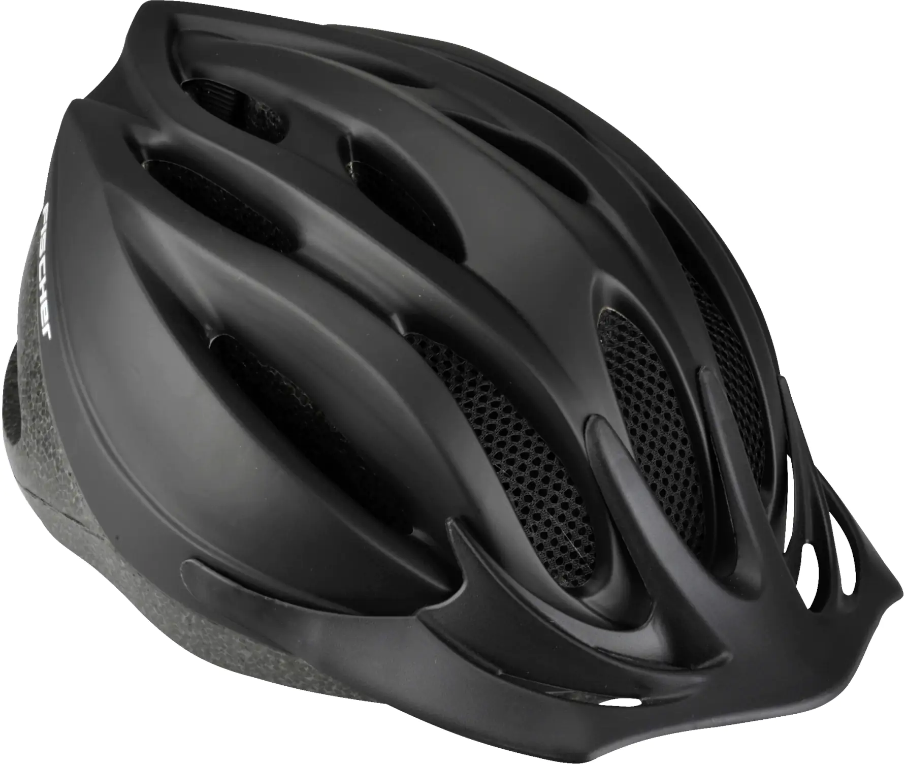 Fischer Fahrradhelm Shadow L/XL schwarz matt