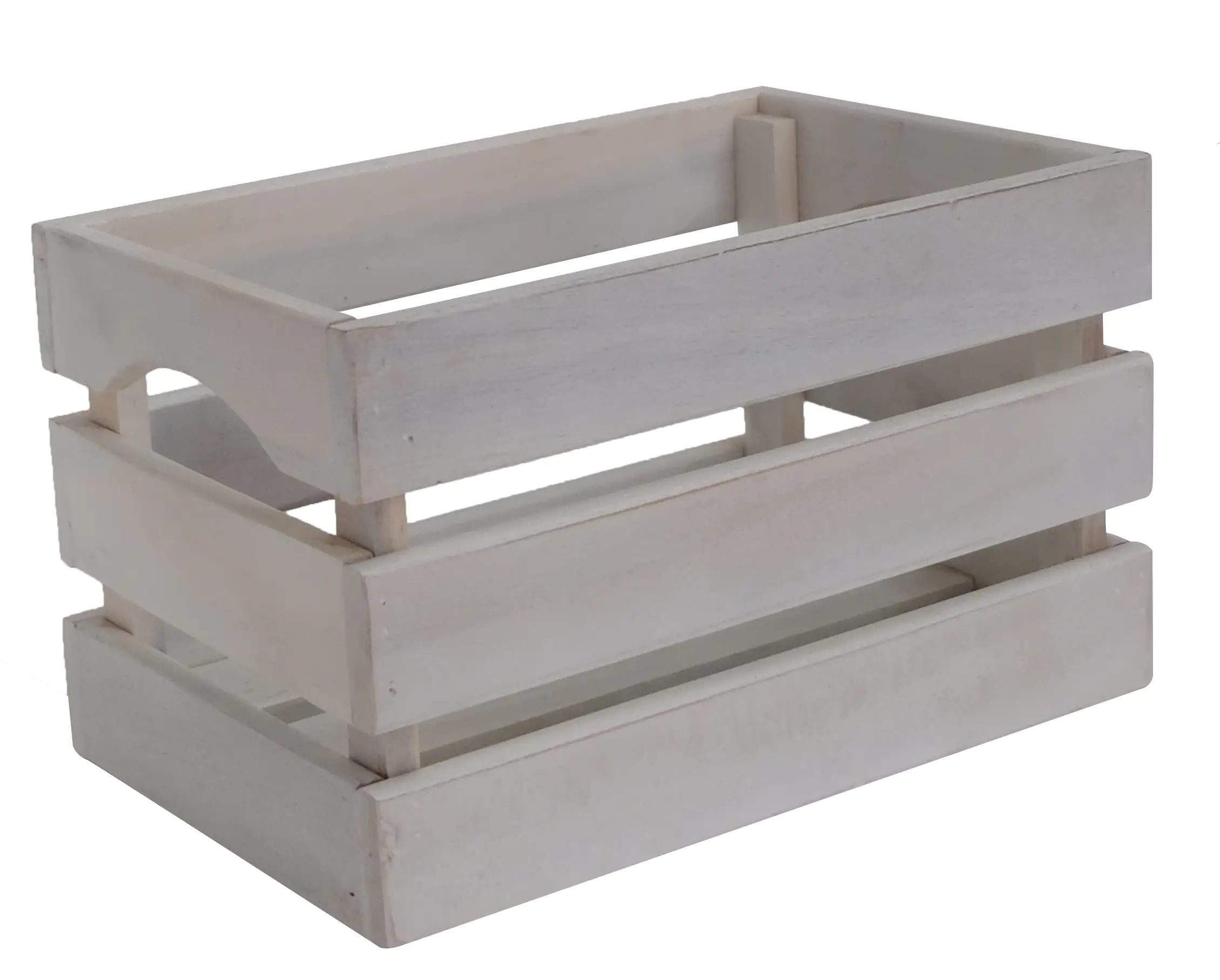 4333692065719 TrendLine Holzbox weiß lasiert 33 x 23,5 x 20 cm (L x B )