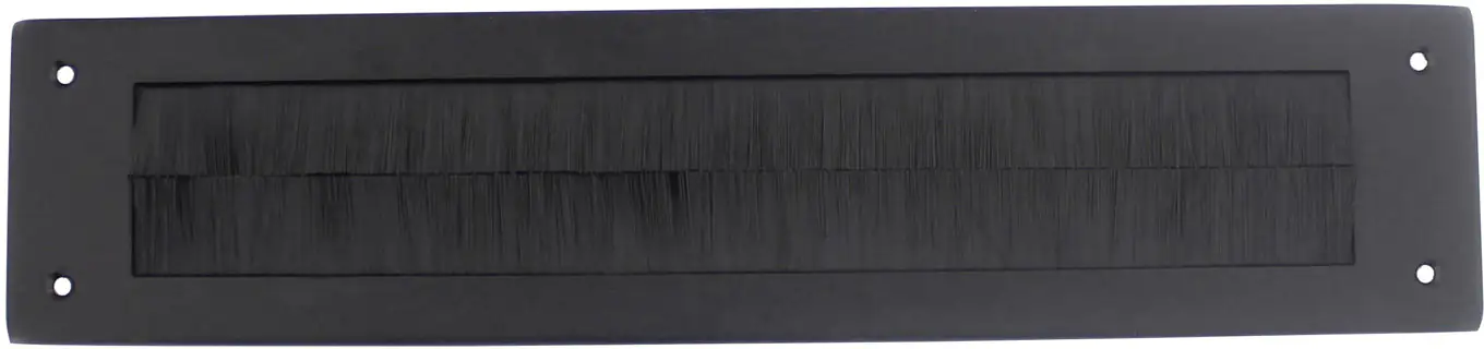 Intersteel Zugluftstopper schwarz 340 x 76 x 7.0 mm