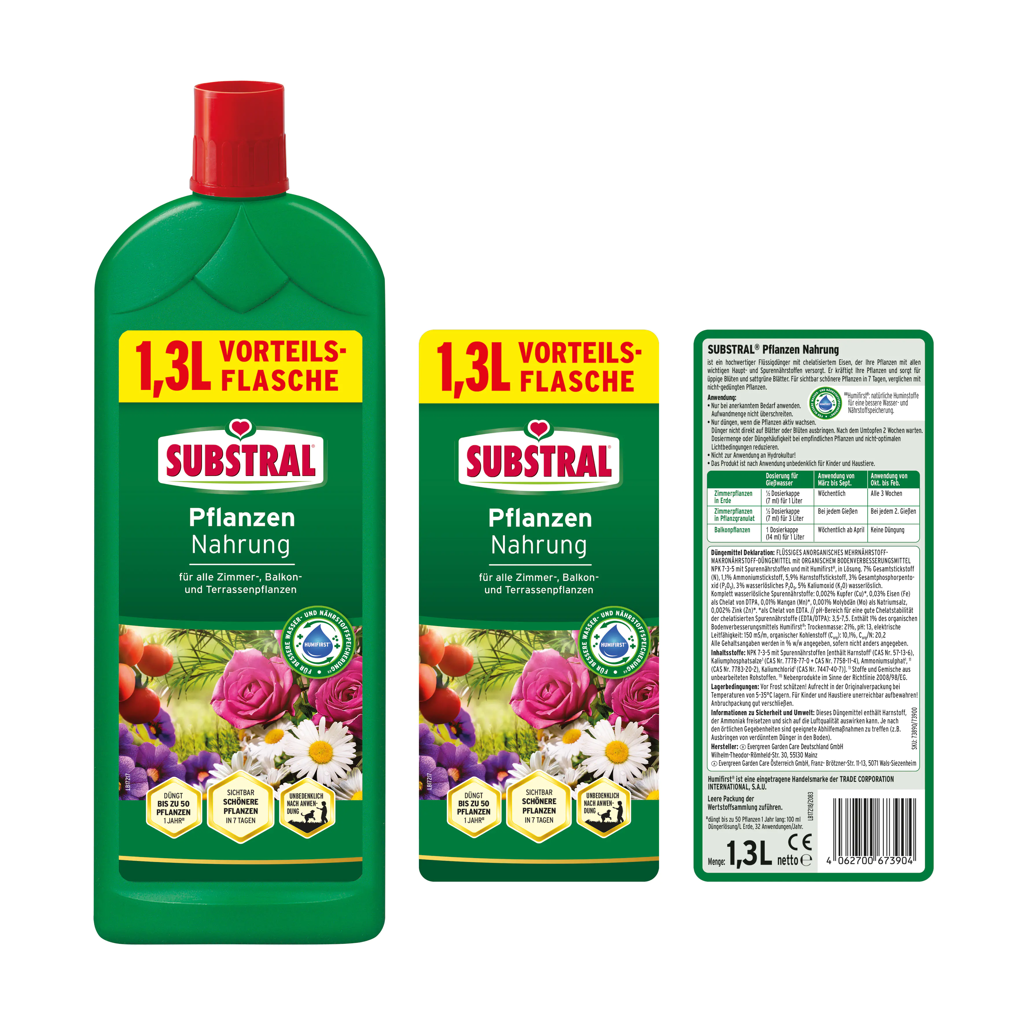 Substral Pflanzennahrung 1,3 L