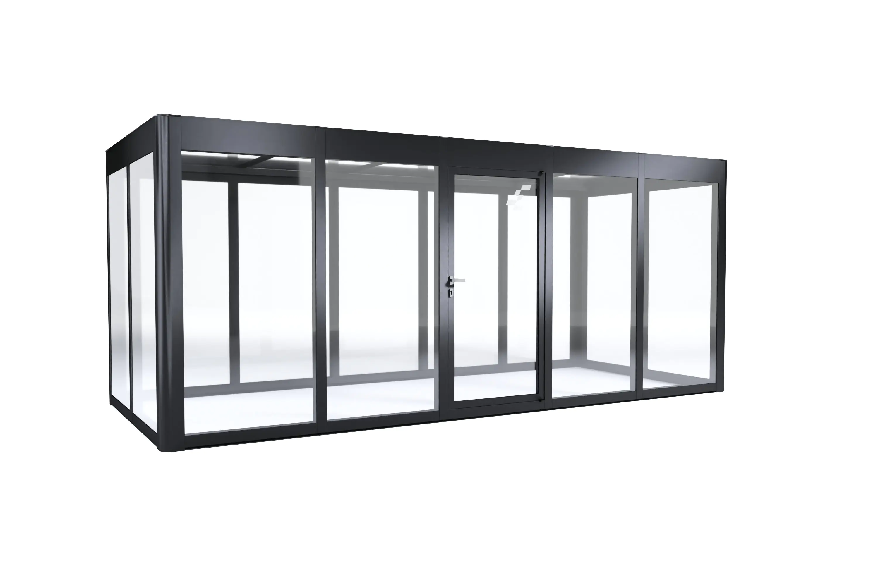 SunElements SunGarden Gartenhaus Infinity 5.2 548 x 233 cm anthrazit-metallic