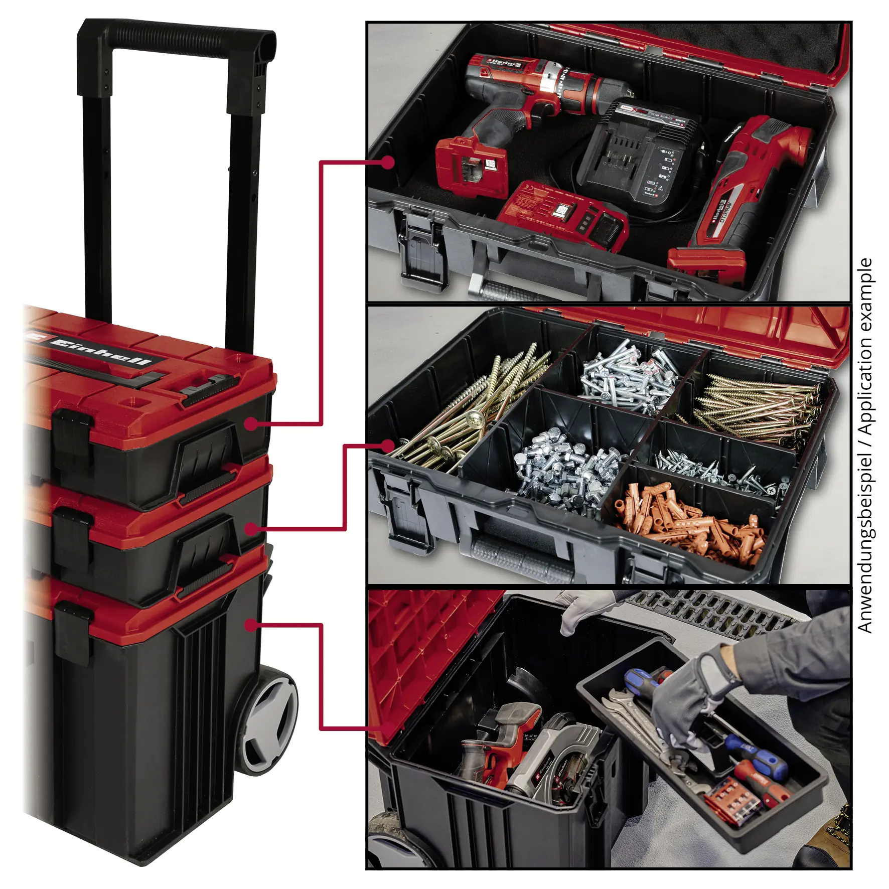 Einhell Werkzeug-Trolley E-Case Tower Einhell Werkzeug-Trolley E-Case Tower