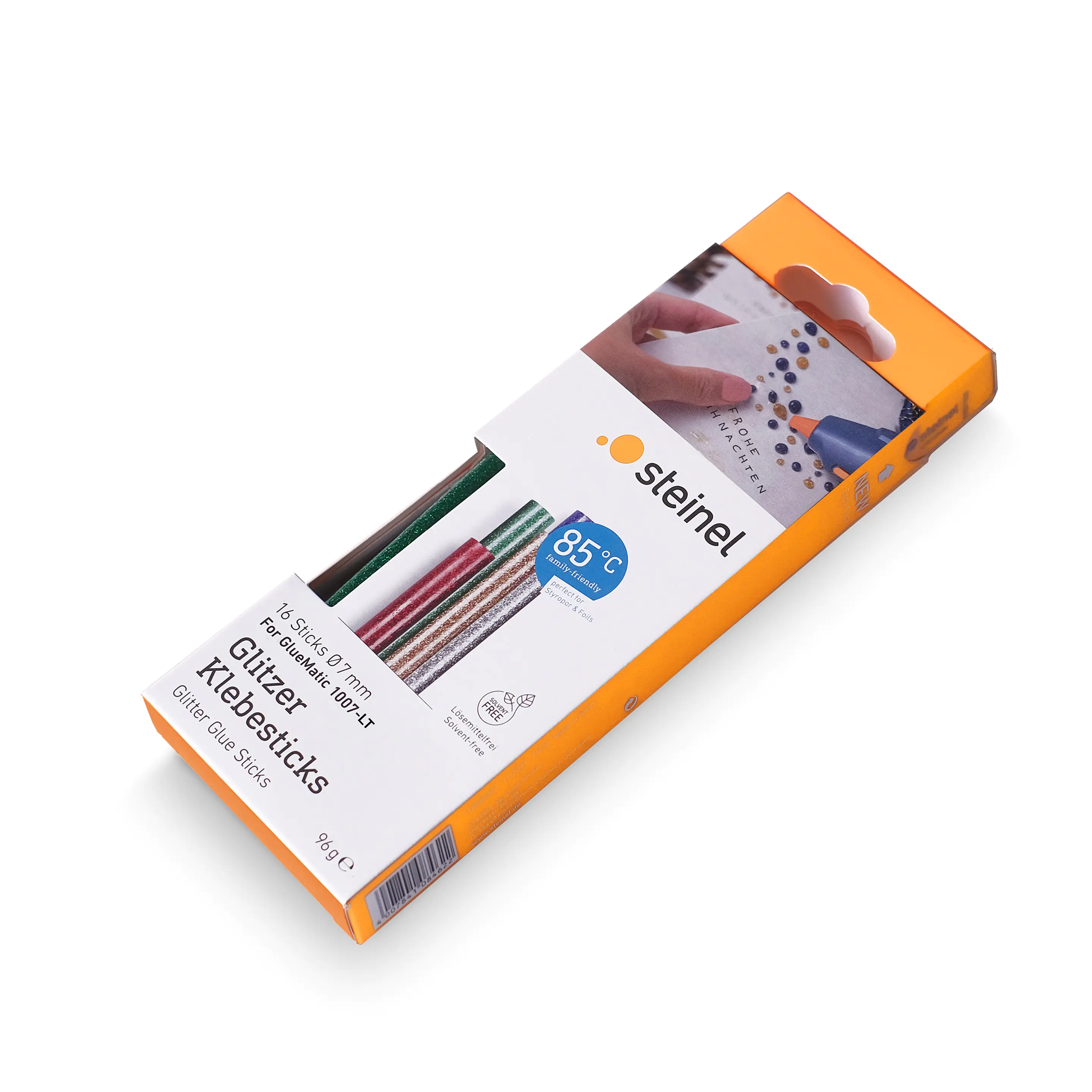 Steinel Klebesticks Ø 7 mm, bunt, 16 Stück