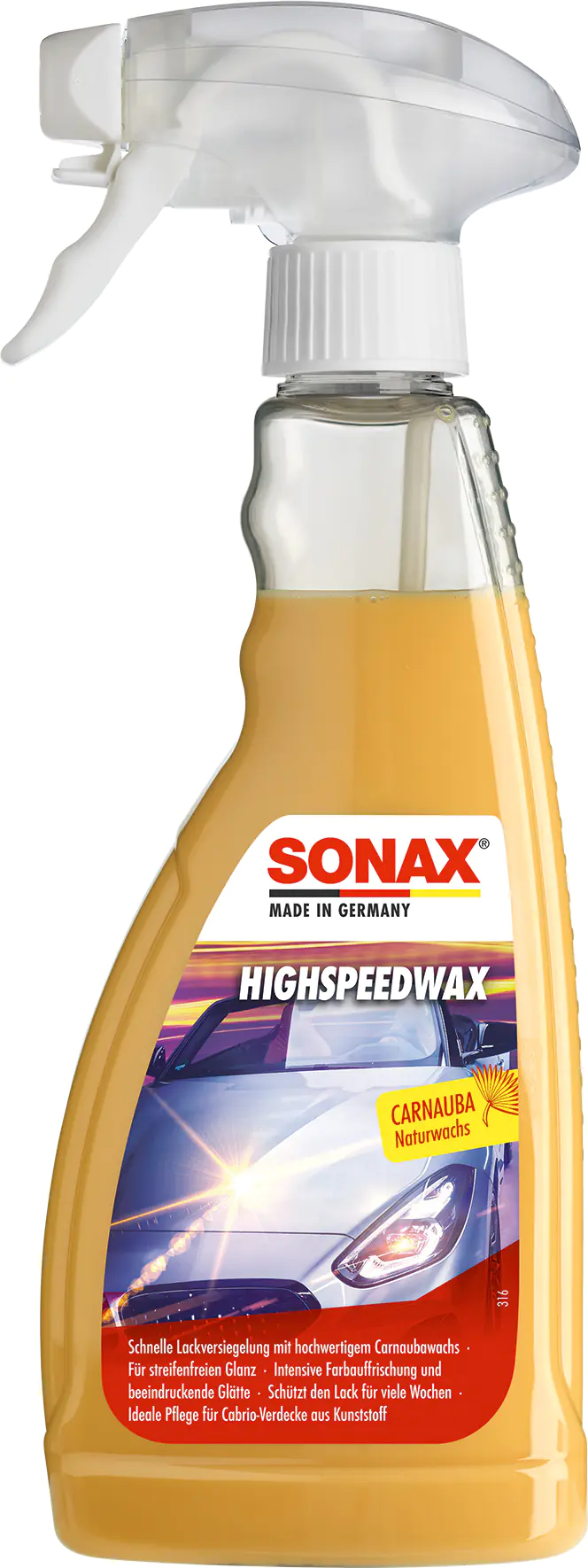 Sonax Highspeed Wax 500ml