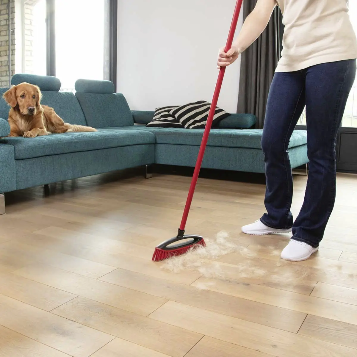 Vileda Besen Silikon Pet Pro AlwaysClean Vileda Besen Silikon Pet Pro AlwaysClean