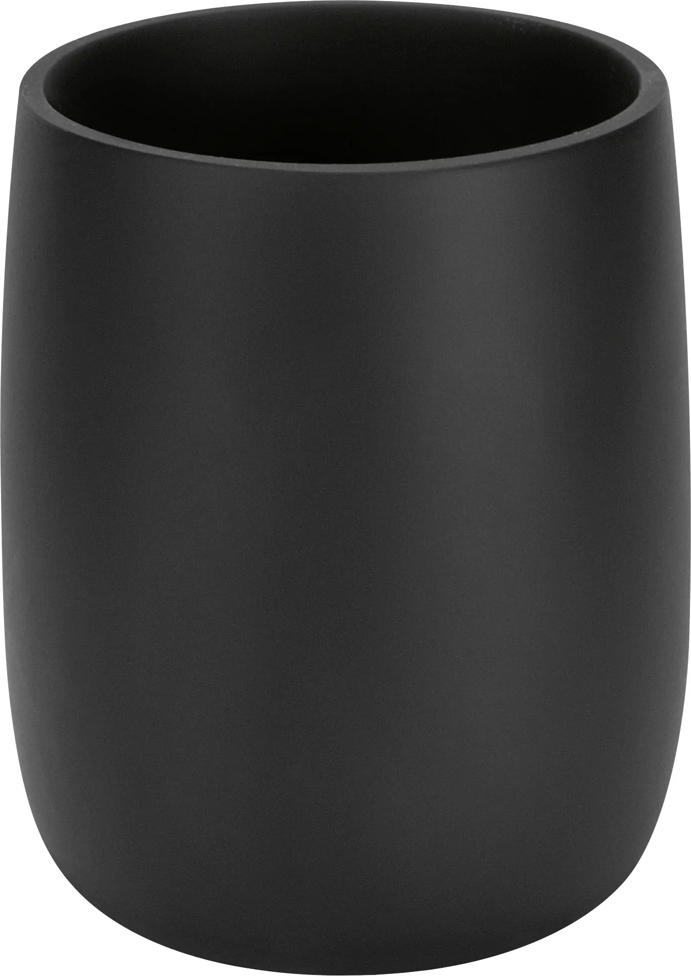 Kleine Wolke Zahnputzbecher Bonny schwarz, 8,5 x 10,0 cm