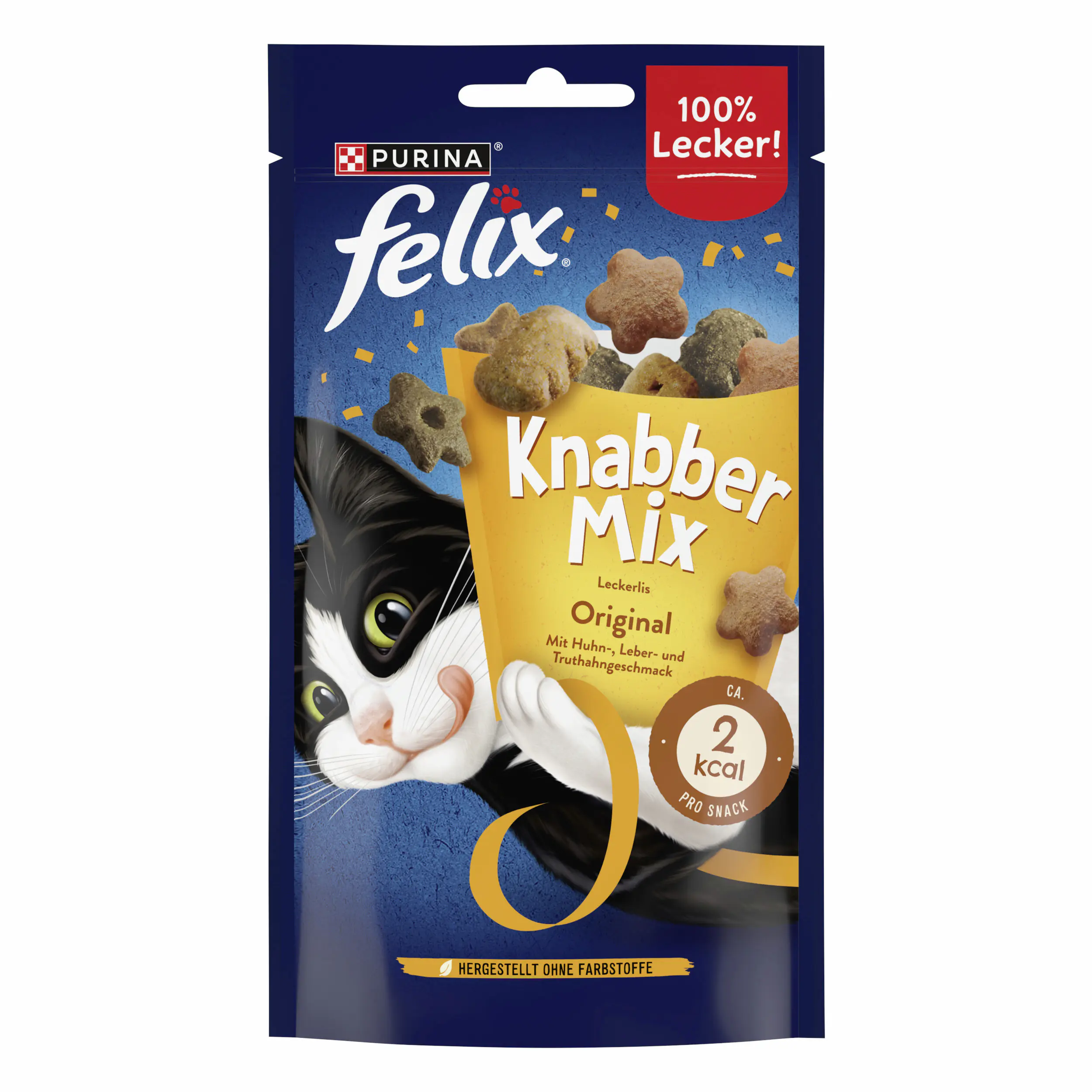 Felix Knabbermix Katzensnack Original 60g