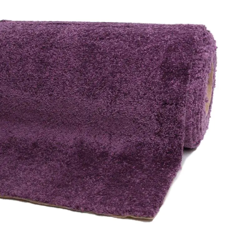 Andiamo Teppichboden Bari Coupon im Wunschmaß, lila, 5 m breit