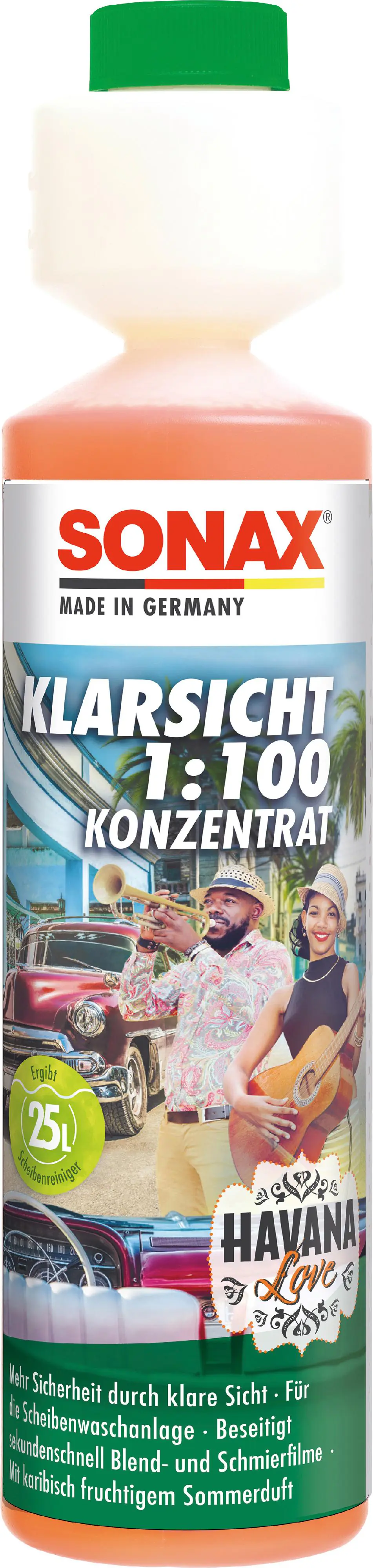 Sonax Scheibenreiniger Konzentrat Havana 1:100 250 ml