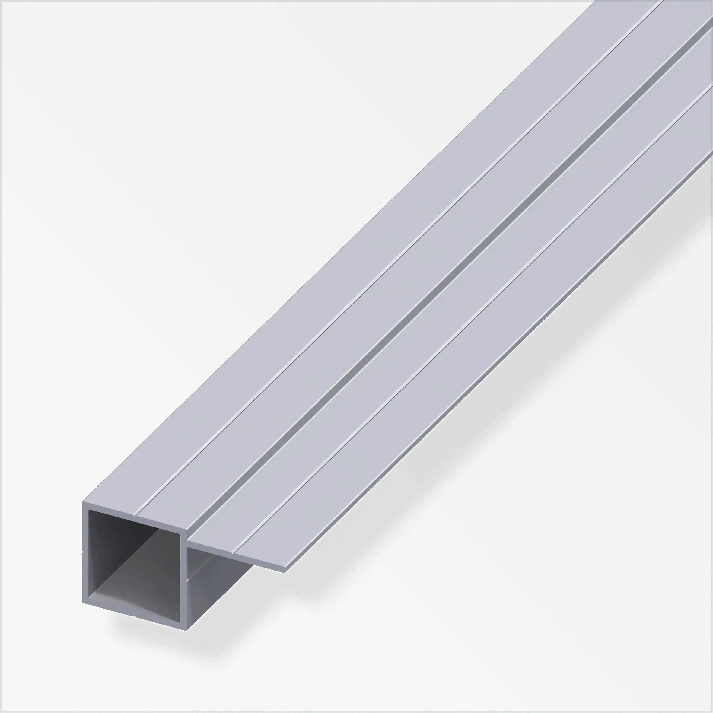 alfer Quadratrohr, 1 Schenkel versetzt 2.5 m, 23.5 x 45.5 x 1.5 mm alfer Quadratrohr, 1 Schenkel versetzt 2.5 m, 23.5 x 45.5 x 1.5 mm