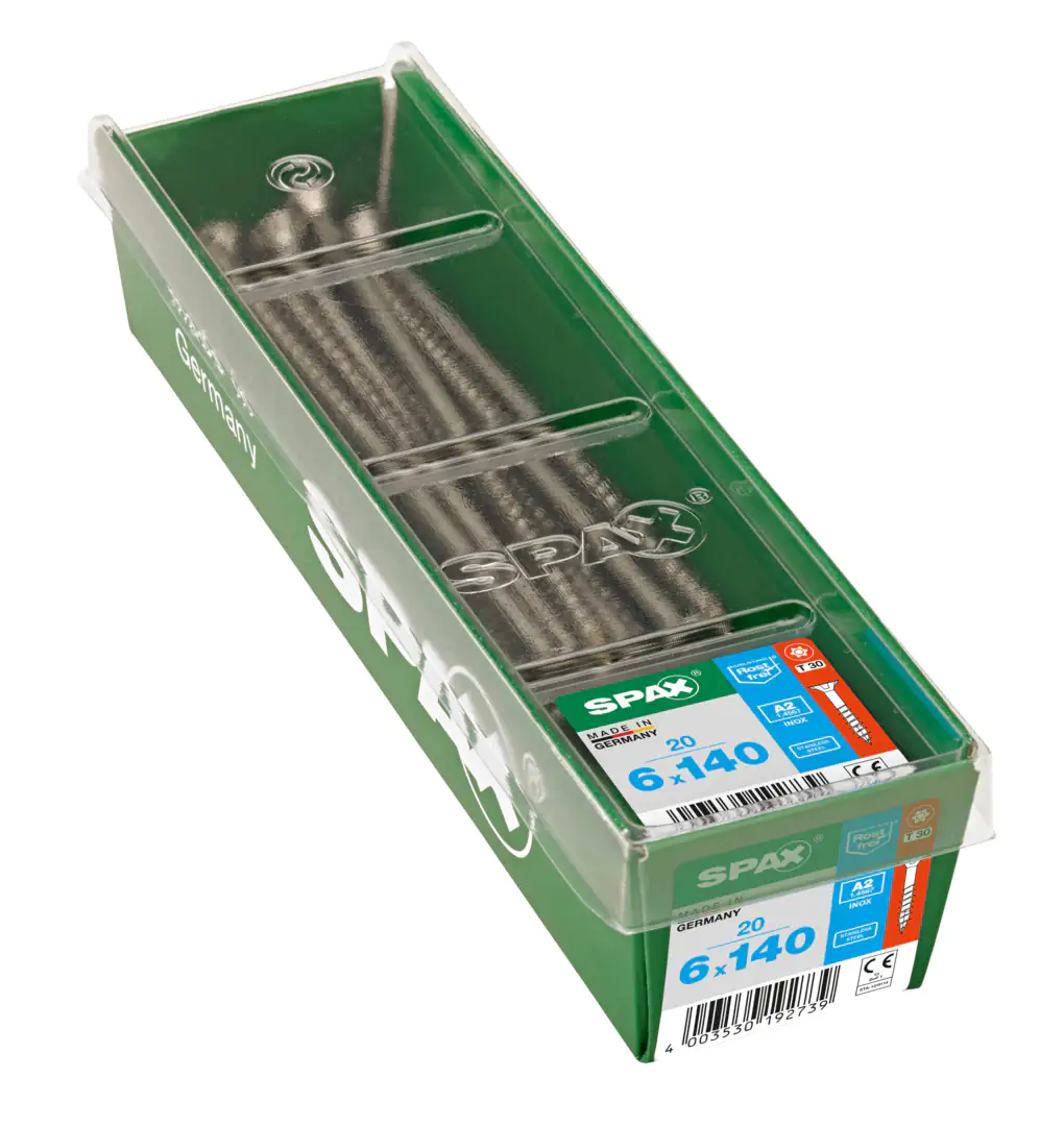Spax Universalschrauben 6.0 x 140 mm TX 30 - 20 Stk.
