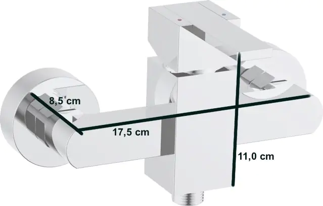 Primaster Duscharmatur New York verchromt