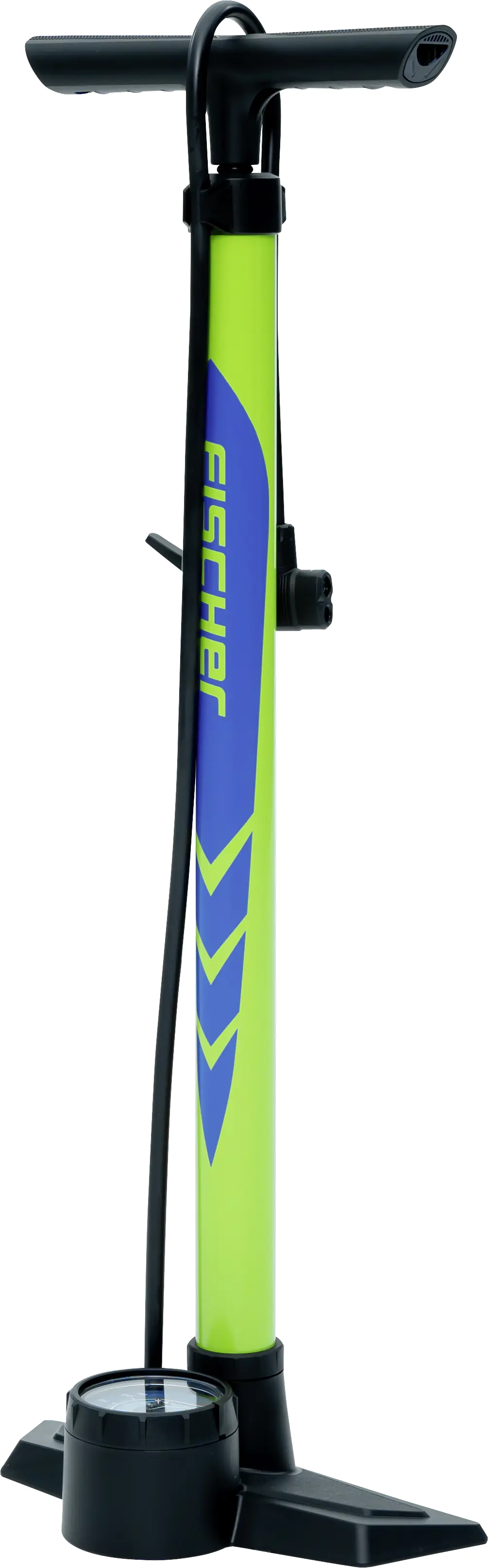 Fischer Fahrrad-Standpumpe Plus Volume mit Manometer