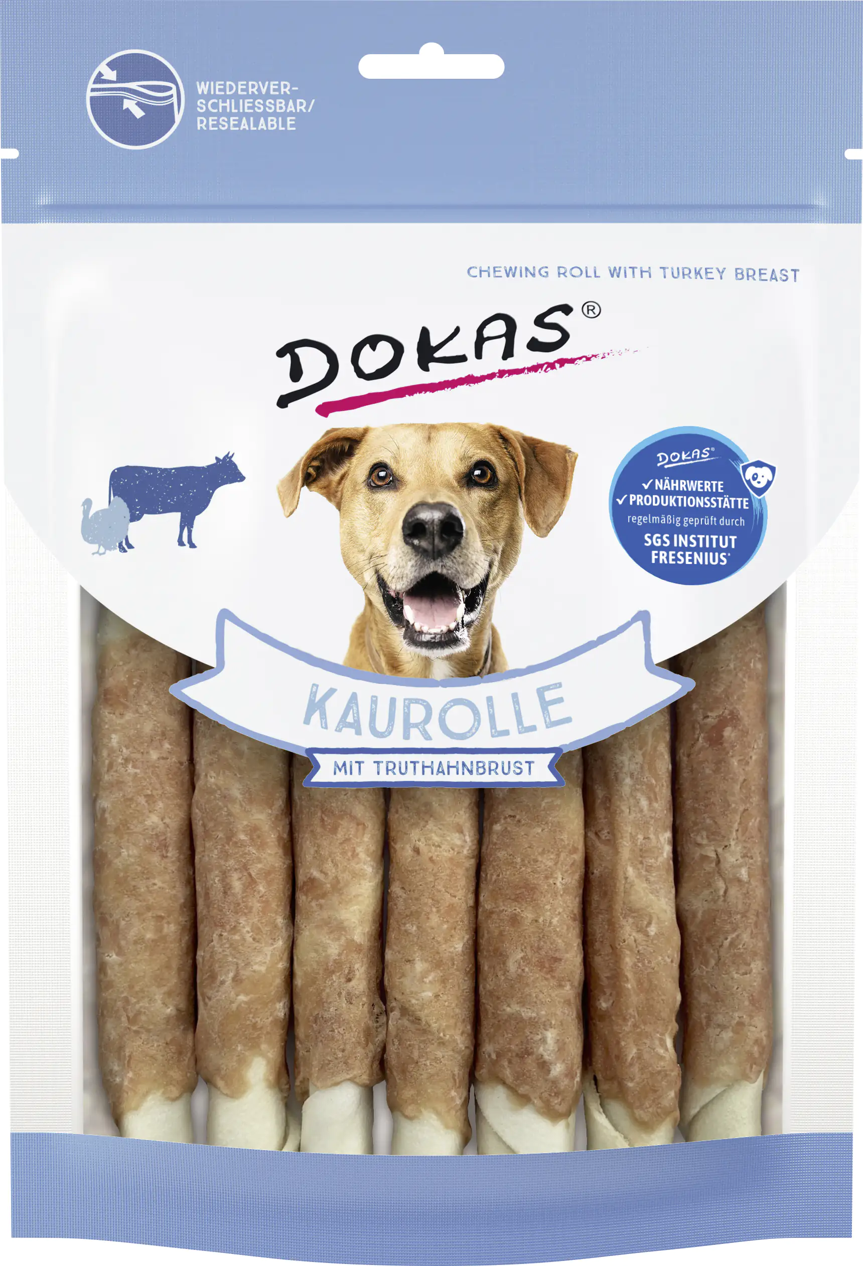Dokas Kaurolle mit Truthahnbrust 190 g