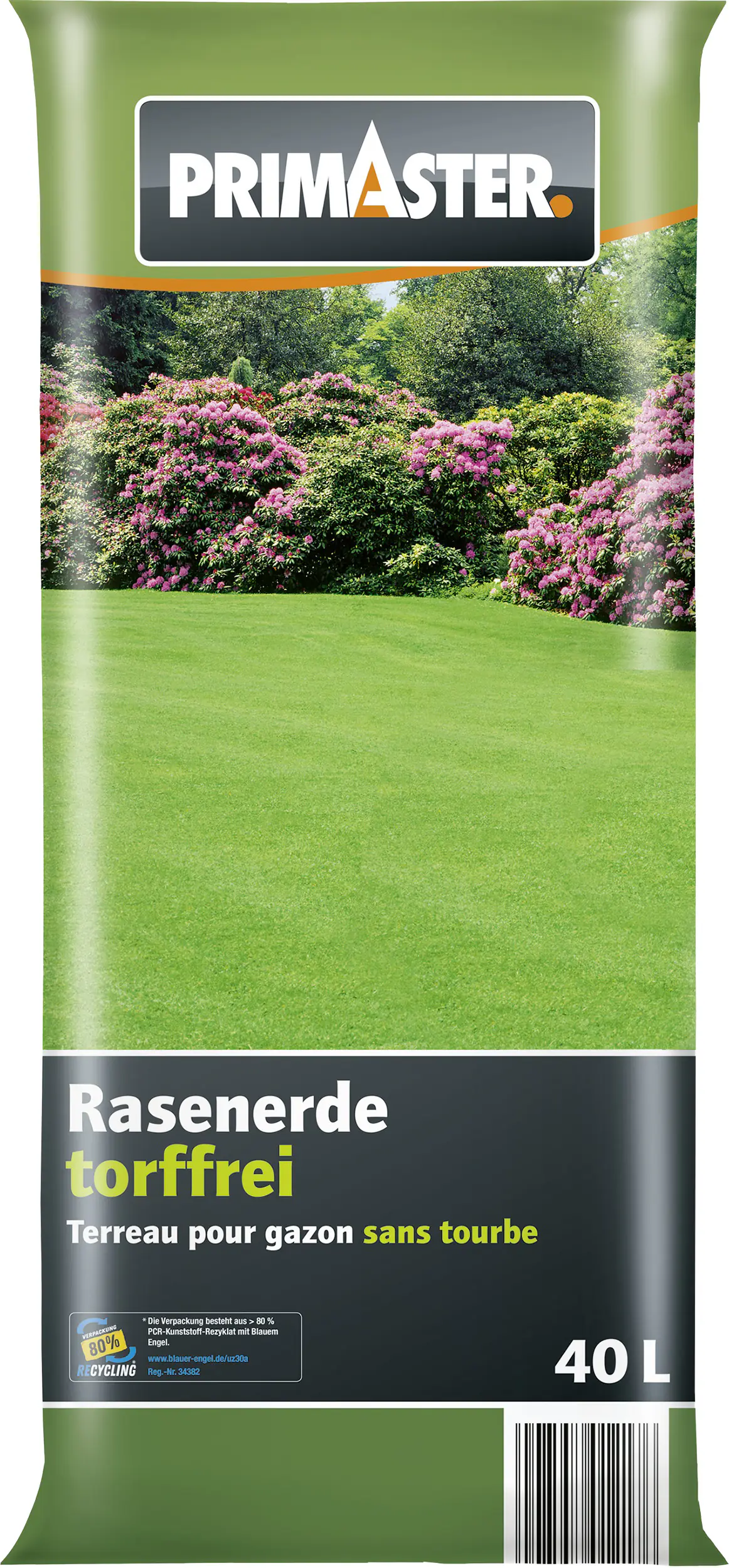Primaster Rasenerde 40 L torffrei