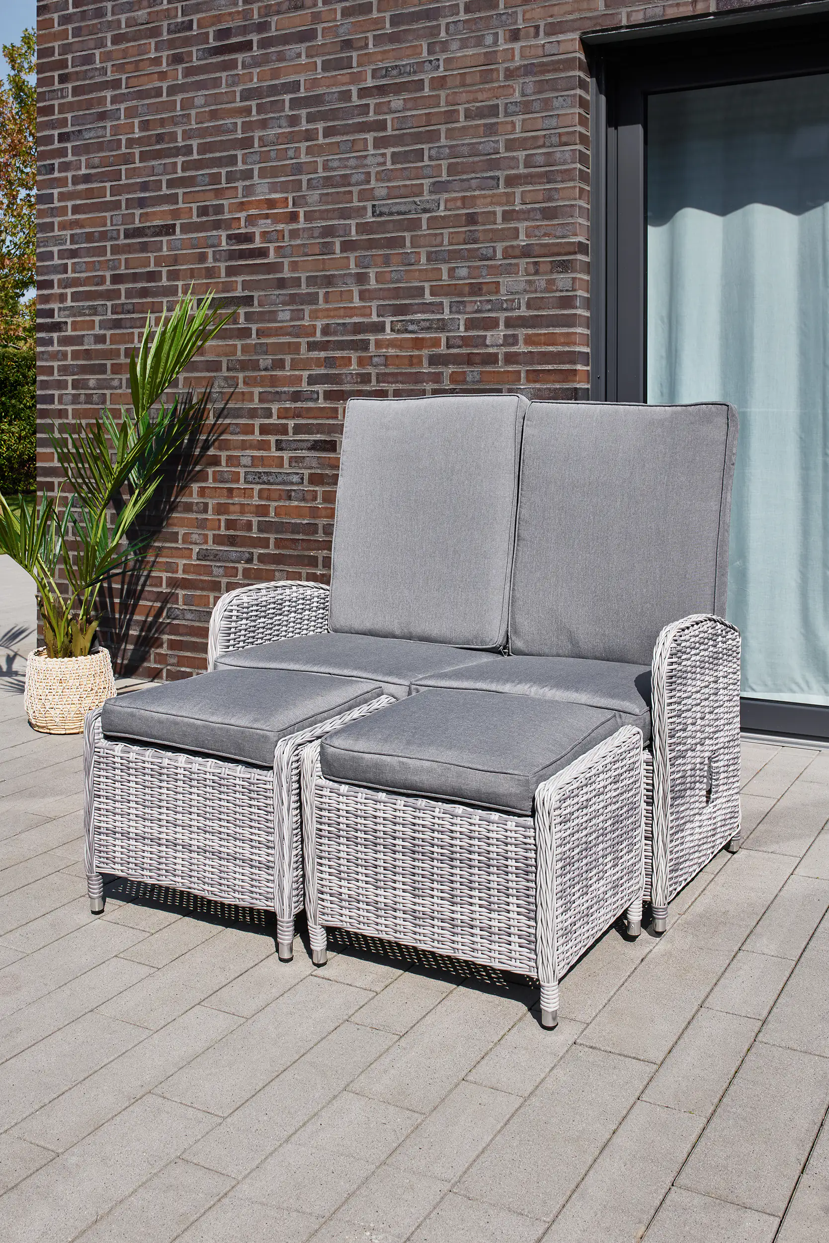 4333692867832_11 Primaster Dining Lounge Möbelset Peguera Inkl. Sitz- und Rückenkissen