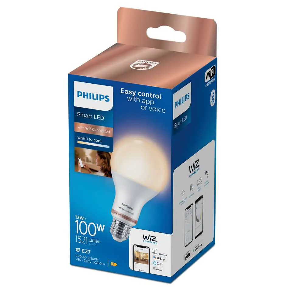 Philips Smart LED Leuchtmittel Tunable White A67 E27 Birnenform 13 W