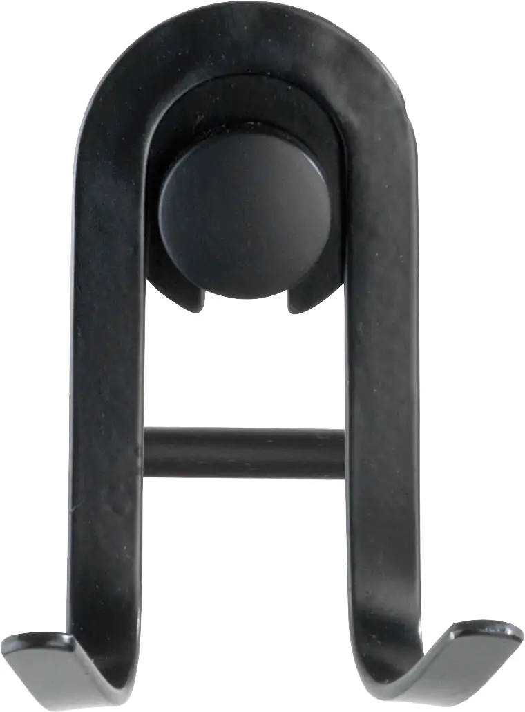 Wenko Wandhaken Classic Plus Black 2er-Set