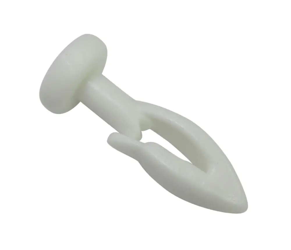 Gardinia Gleiter mit Stechhaken weiß, 30 Stück