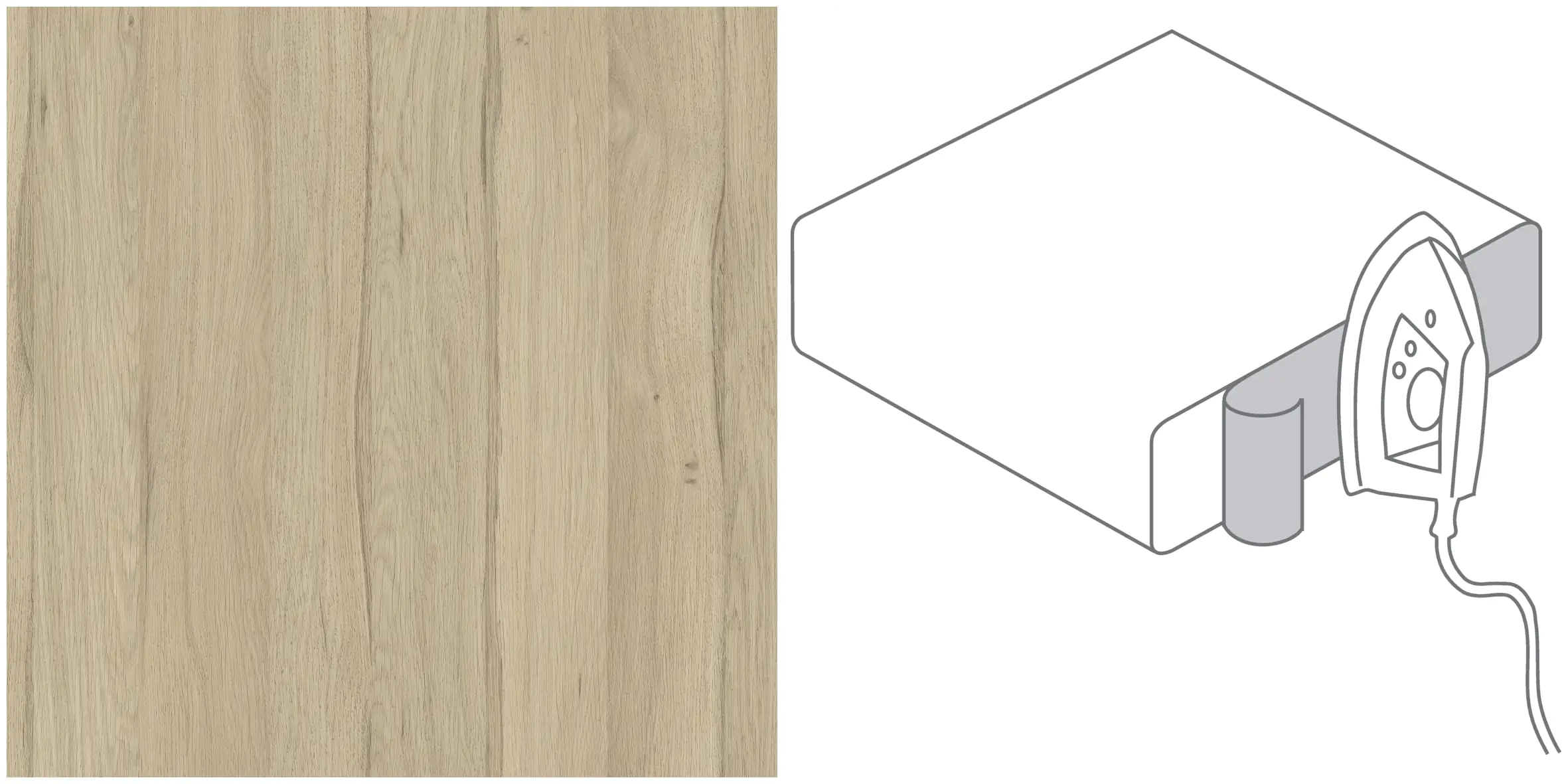 GetaElements Getaformkante EI370 Fjord Eiche 0,2x65x4,4 cm