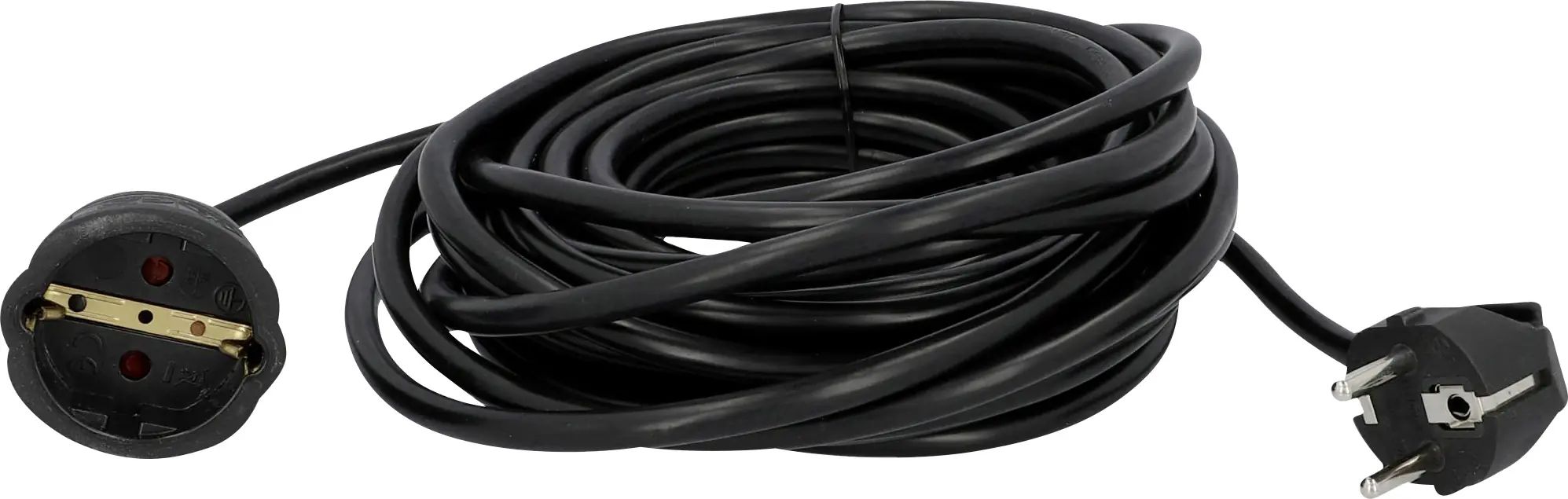 Unitec Verlängerungskabel Innen 10 Meter H05VV-F 3G1,5 ,schwarz Unitec Verlängerungskabel Innen 10 Meter H05VV-F 3G1,5 ,schwarz